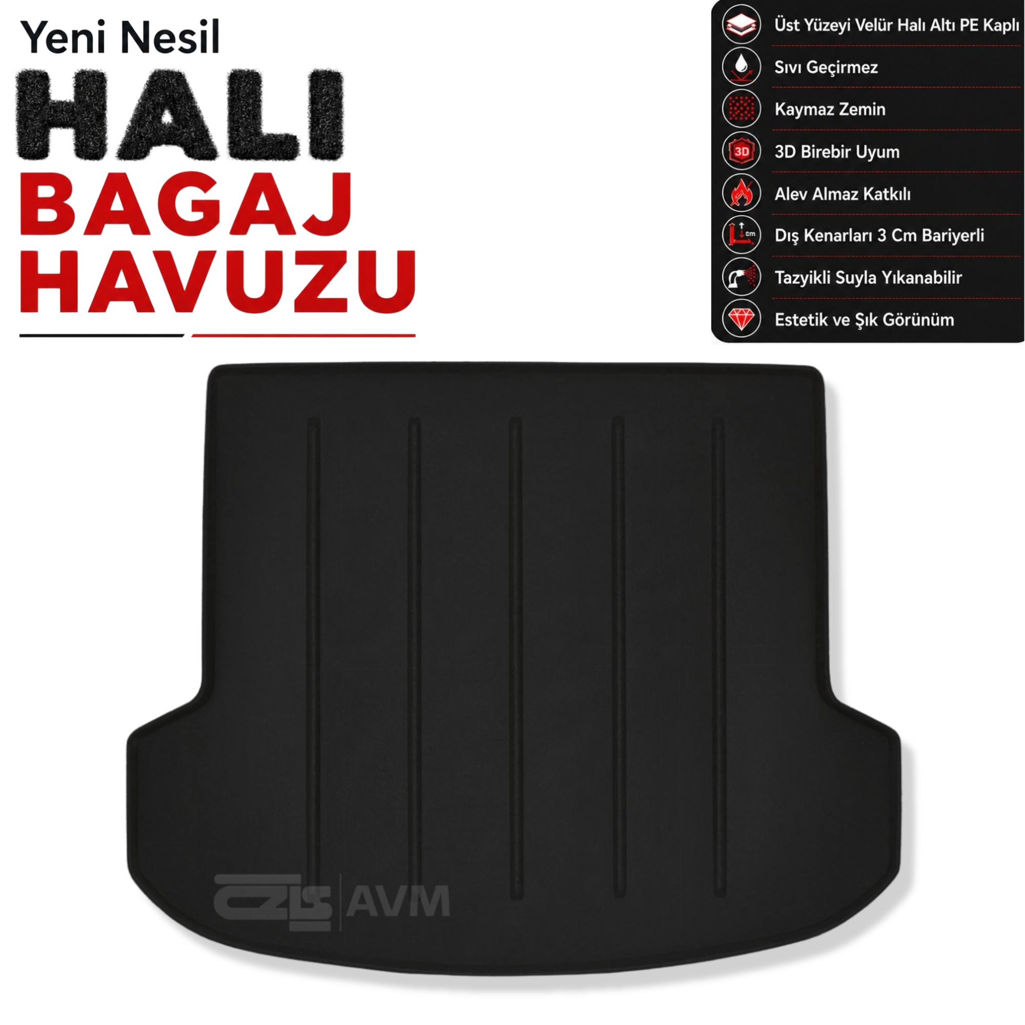 Kia Sorento Halı Bagaj Havuzu (2025 Sonrası)