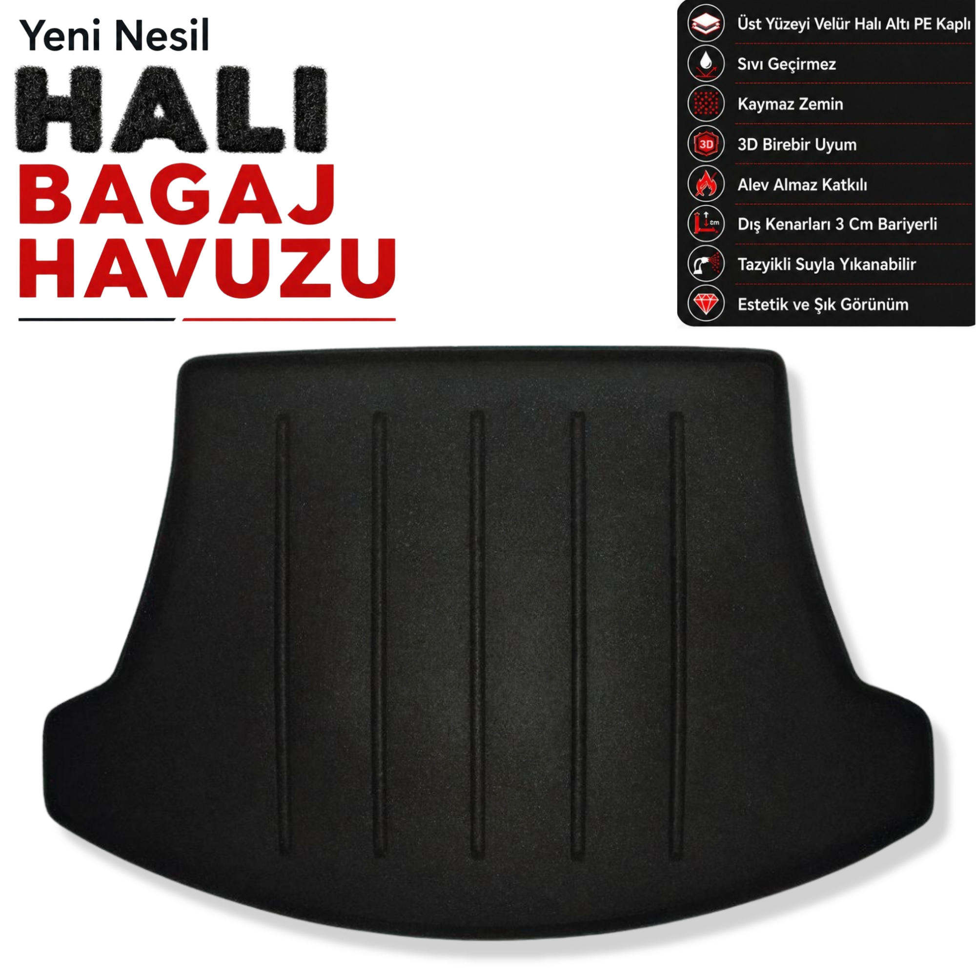 Lexus RZ450 Halı Bagaj Havuzu (2025 Sonrası)