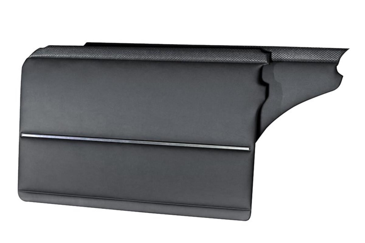 MERCEDES W108  KAPI DÖŞEMESİ NİKELAJLI SİYAH