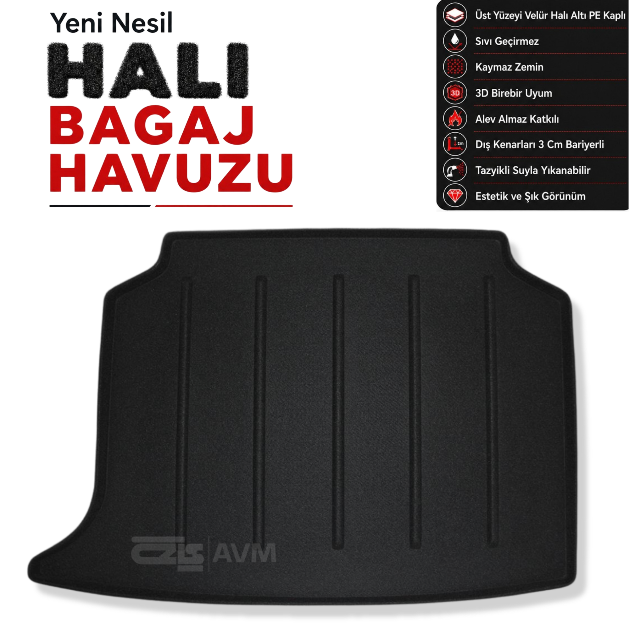 MG 4 Comfort Halı Bagaj Havuzu (2022 Sonrası)