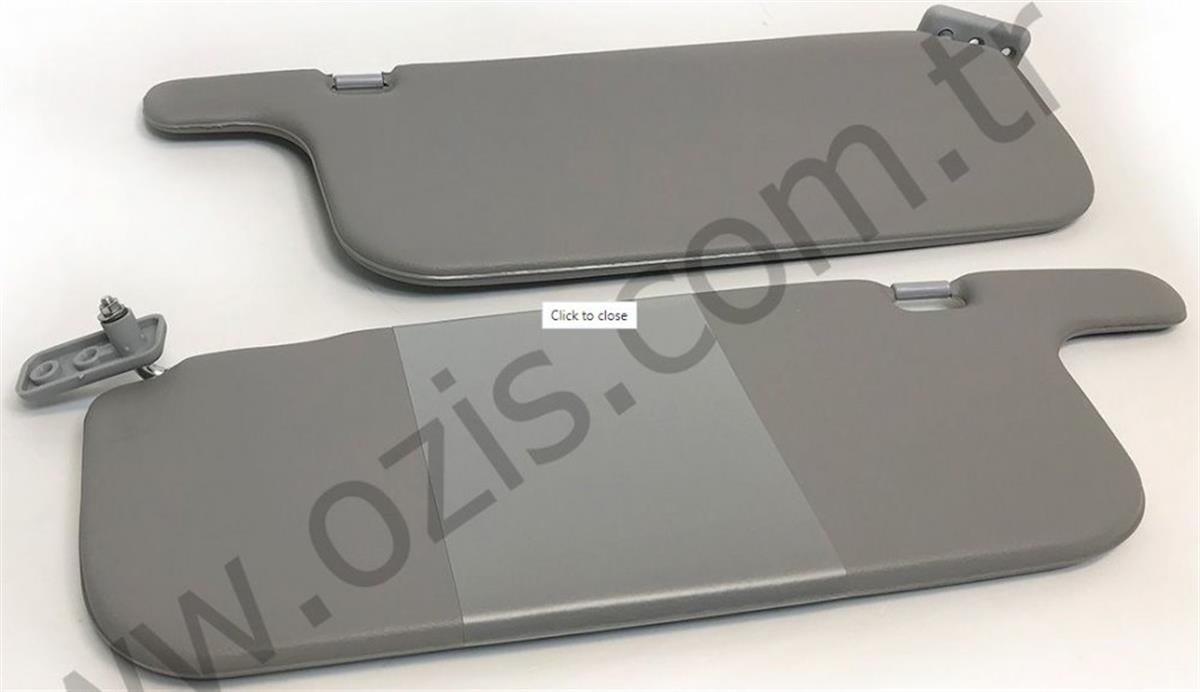 MITSUBISHI L 200 PICK UP1988-1999 İÇ GÜNEŞLİK GRİ