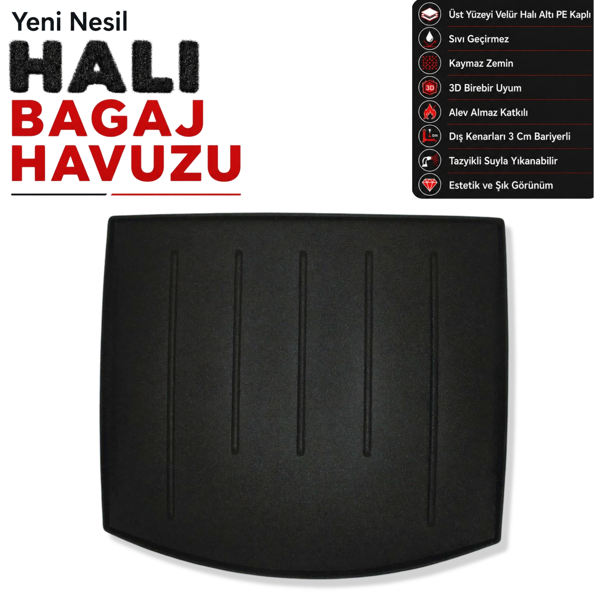 Mazda CX - 5 Halı Bagaj Havuzu (2012 Sonrası)
