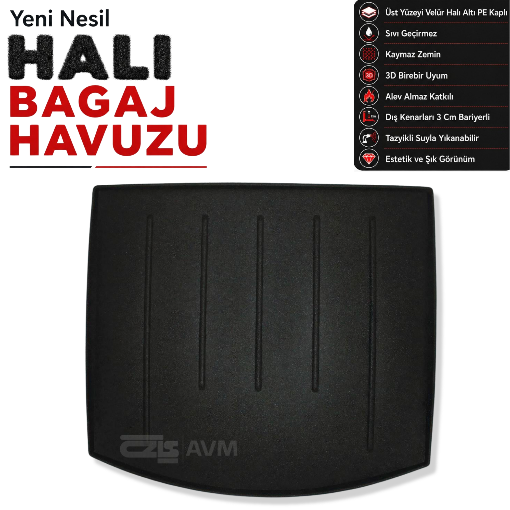 Mazda CX - 5 Halı Bagaj Havuzu (2012 Sonrası)