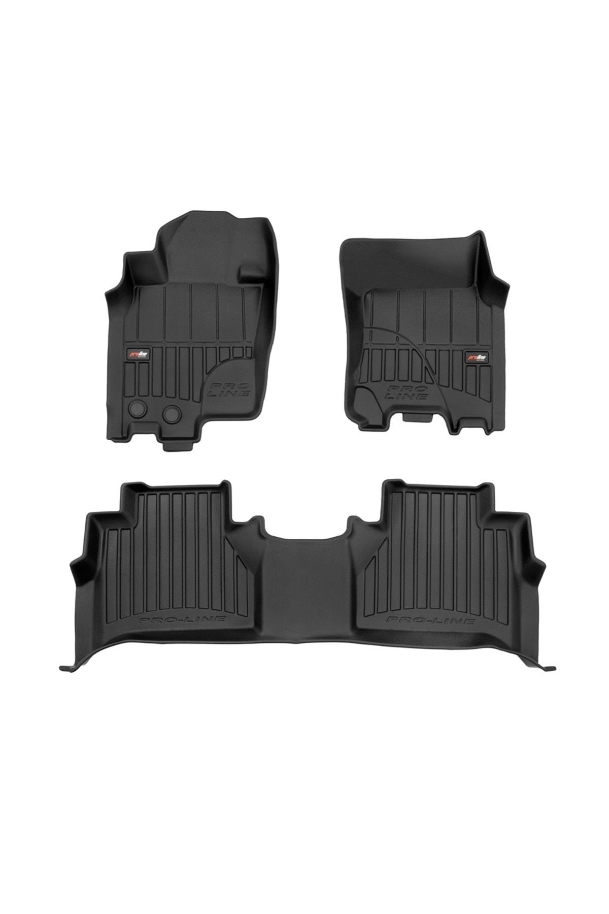 Nissan Navara IV Pikap 2014-2022 Arası Uyumulu Havuzlu Paspas