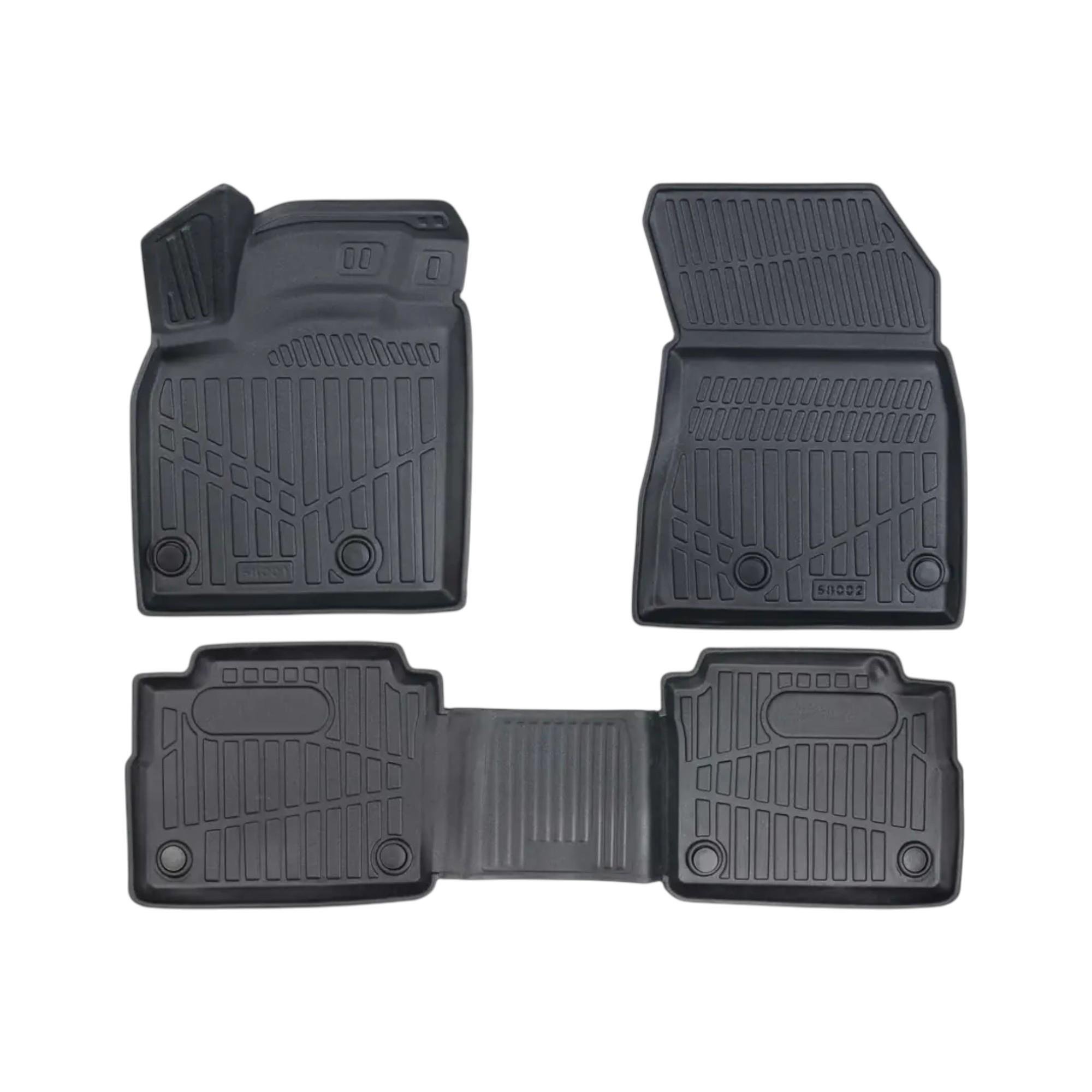 Nissan X Trail Benzinli 2022 Sonrası 3D Havuzlu Havuzlu Paspas