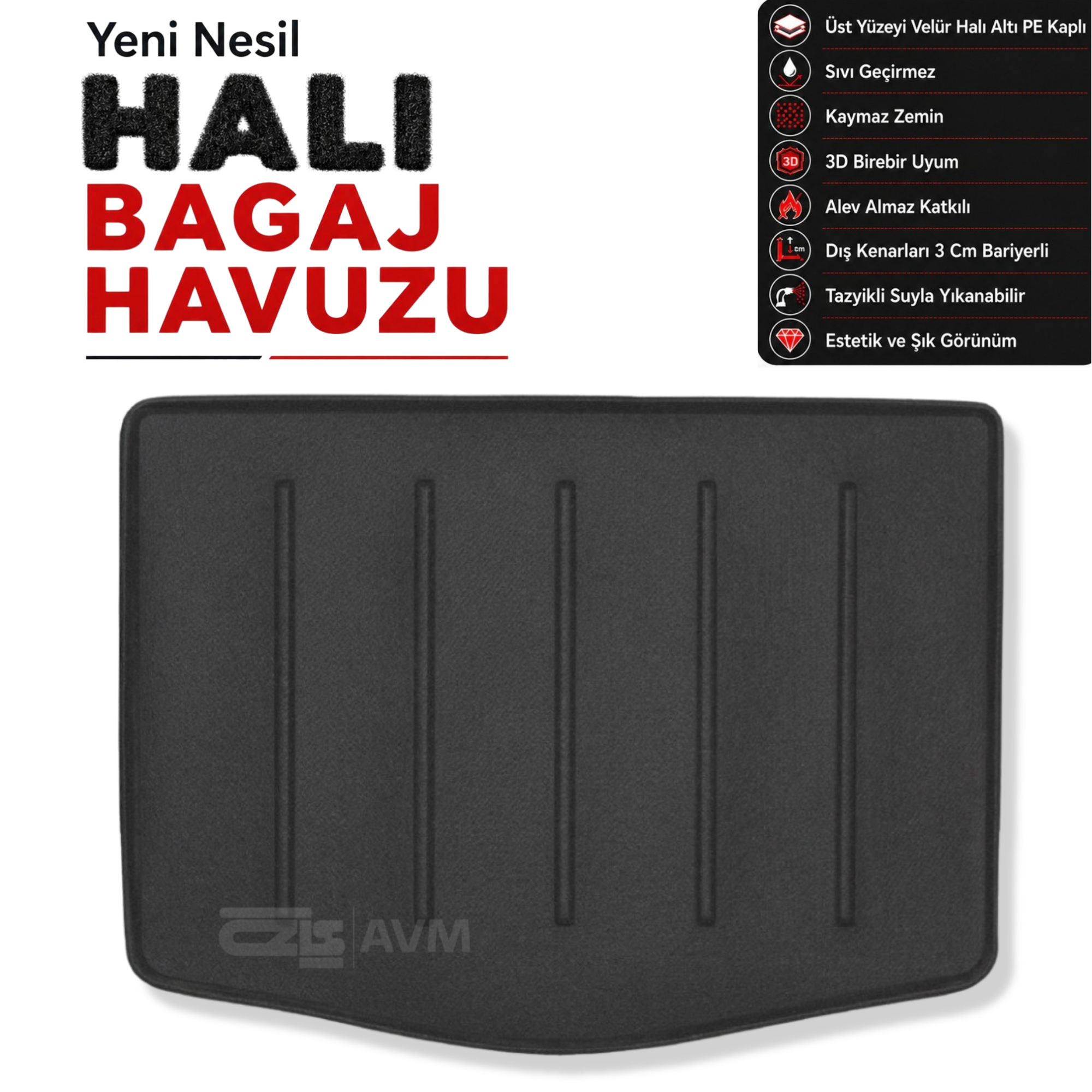 Nissan Juke Halı Bagaj Havuzu (2021 Sonrası)