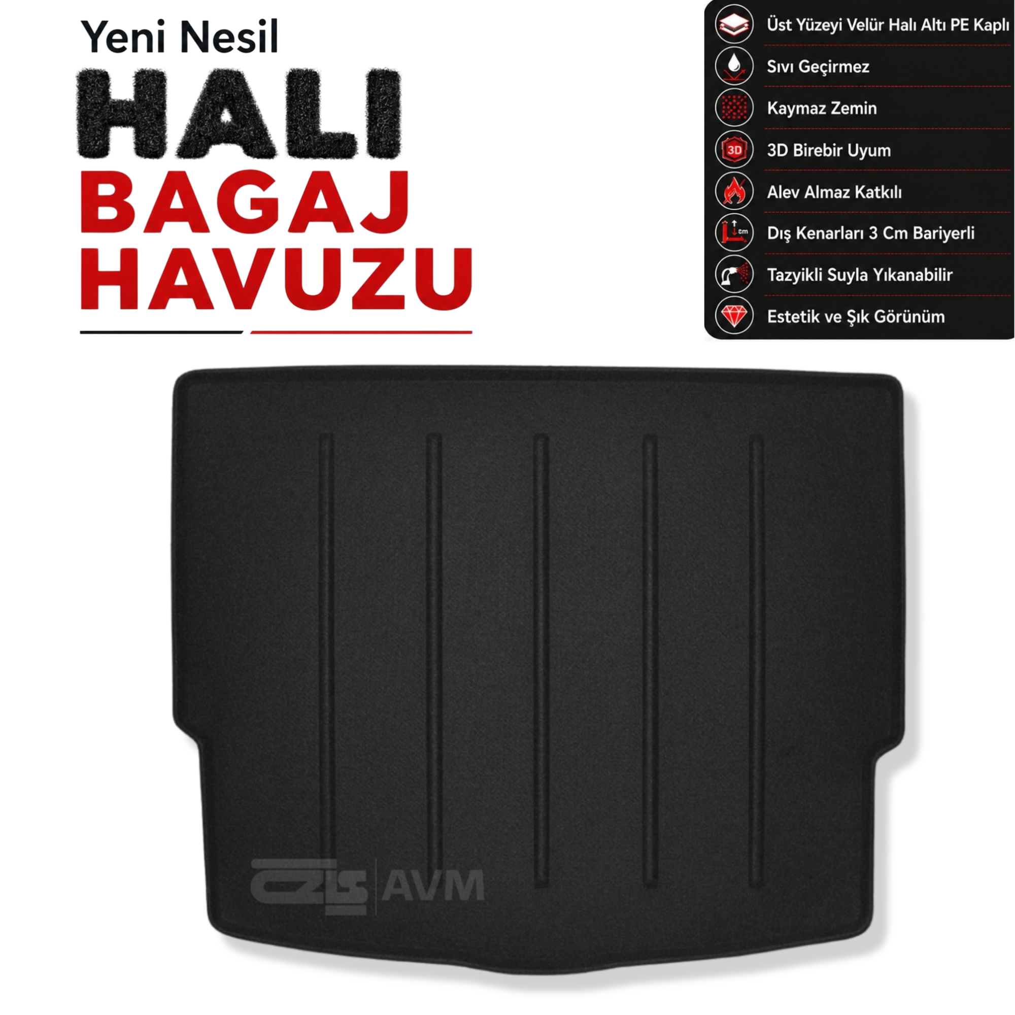 Nissan X - Trail Halı Bagaj Havuzu (2022 Sonrası)