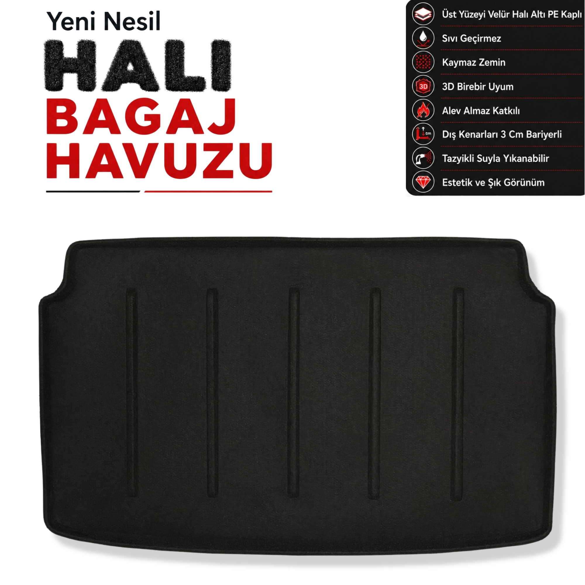 Opel Mokka Halı Bagaj Havuzu (2021 Sonrası)