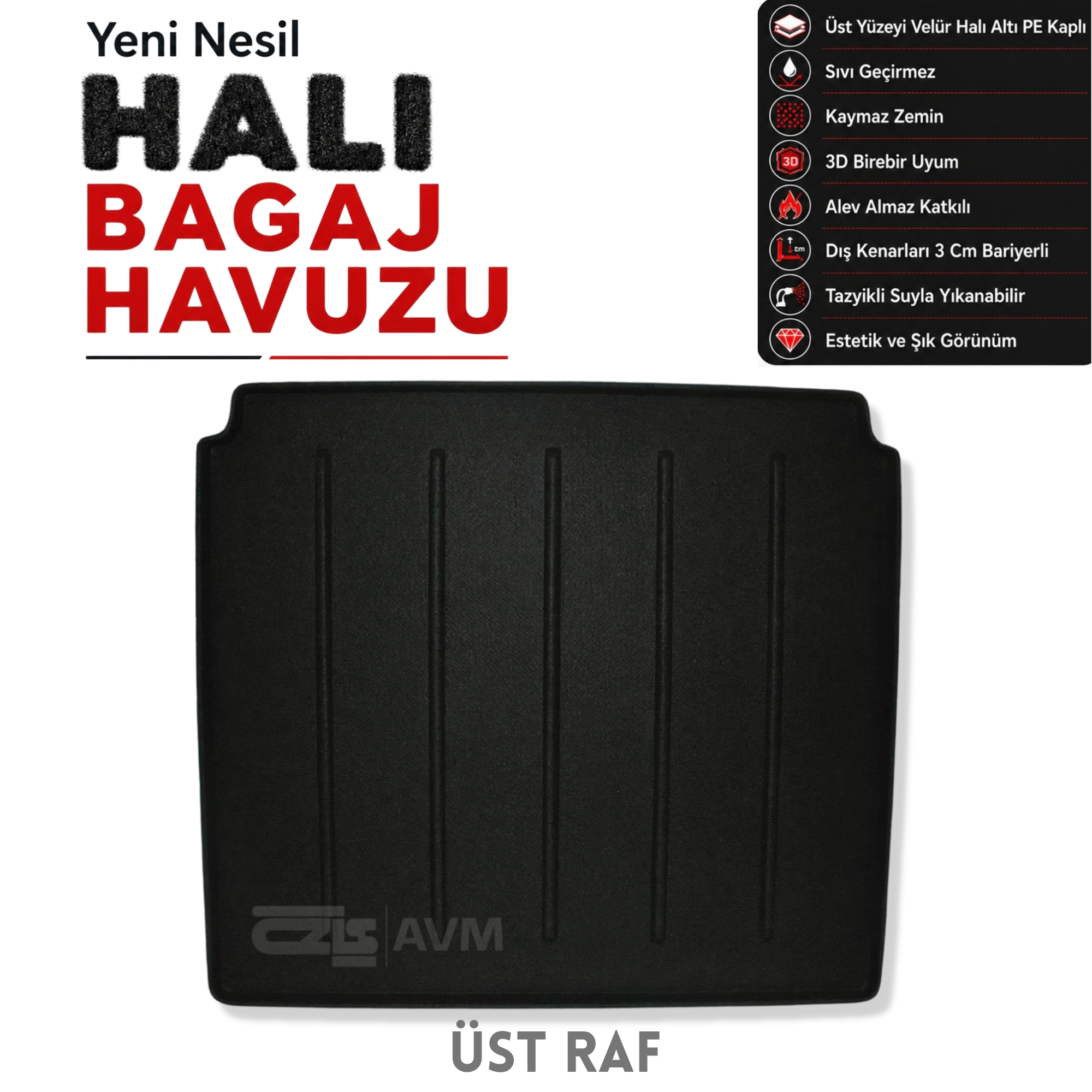 Opel Grandland Halı Bagaj Havuzu Hybrid / Elektrikli (2025 Sonrası)