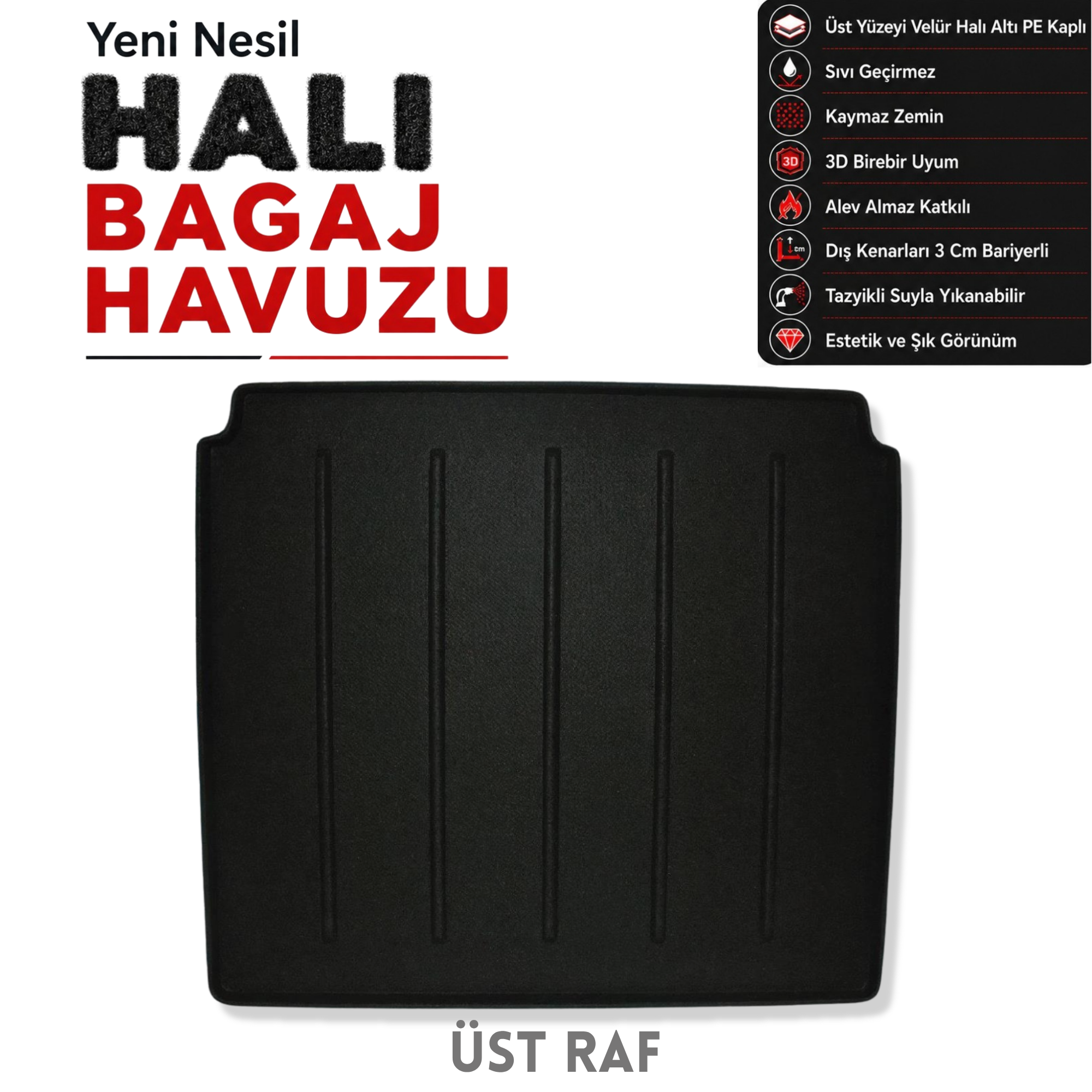 Opel Grandland Halı Bagaj Havuzu Hybrid / Elektrikli (2025 Sonrası)