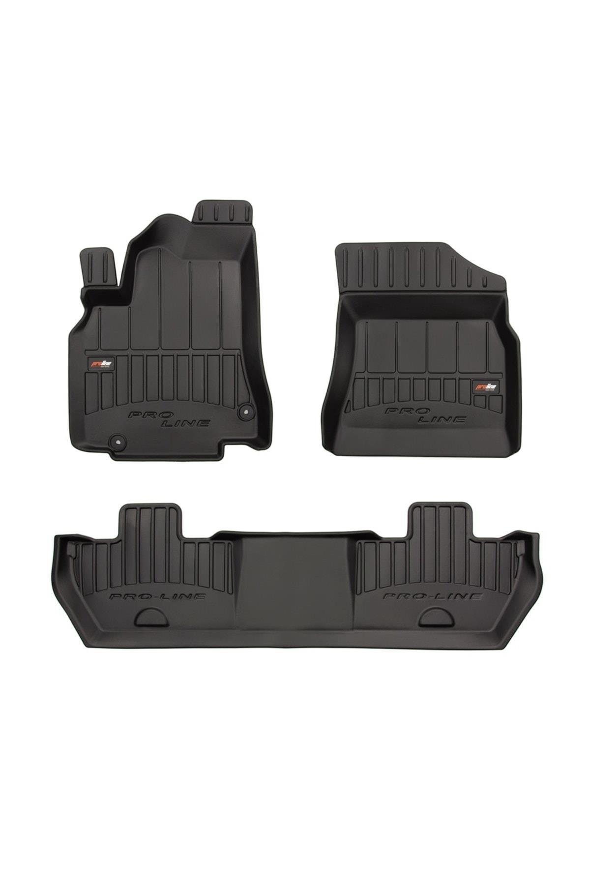 Peugeot Partner II CombiVan 2008-2018 Arası Uyumulu Havuzlu Paspas