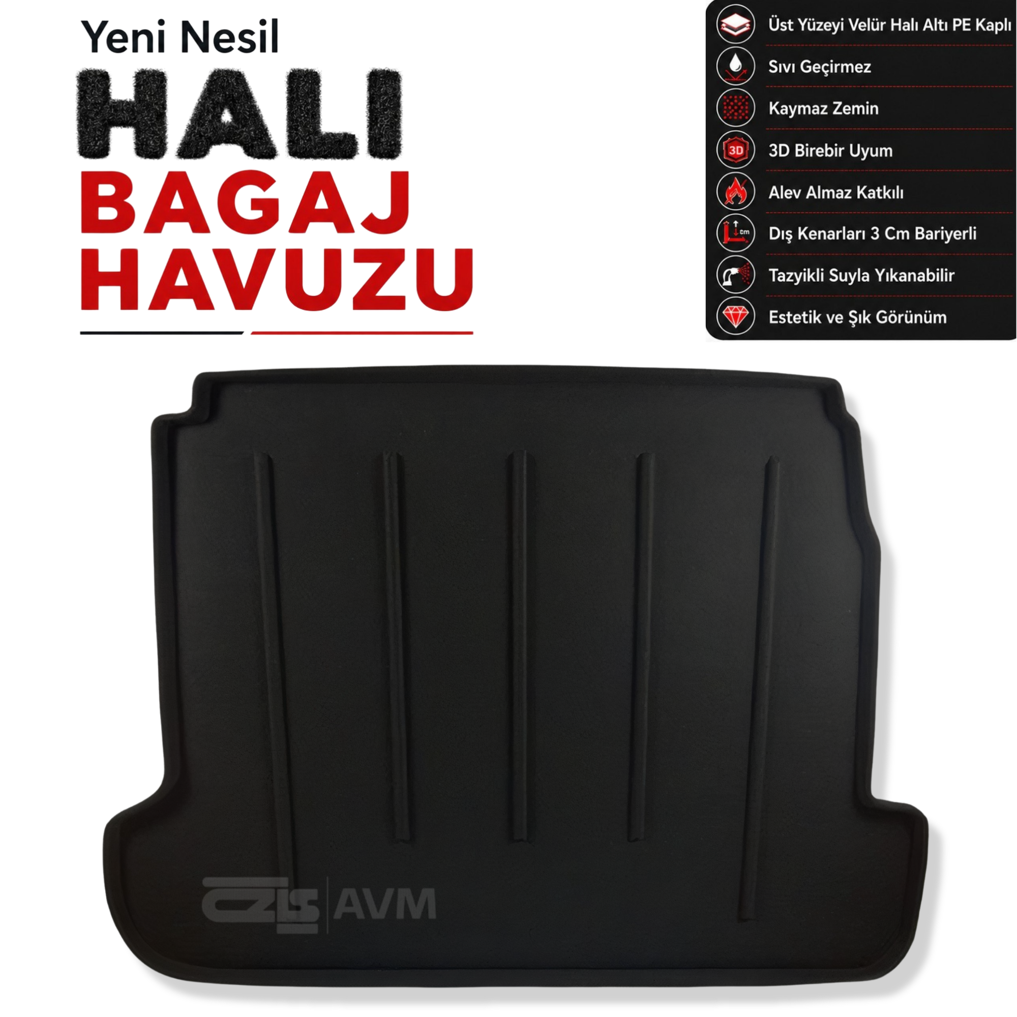 Renault Fluence Halı Bagaj Havuzu (2009 - 2012 Arası)