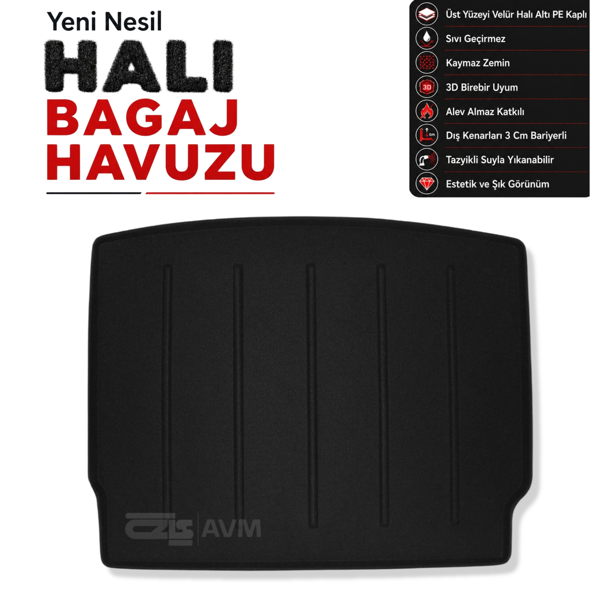 Renault Austral Halı Bagaj Havuzu (2023 ve Sonrası)