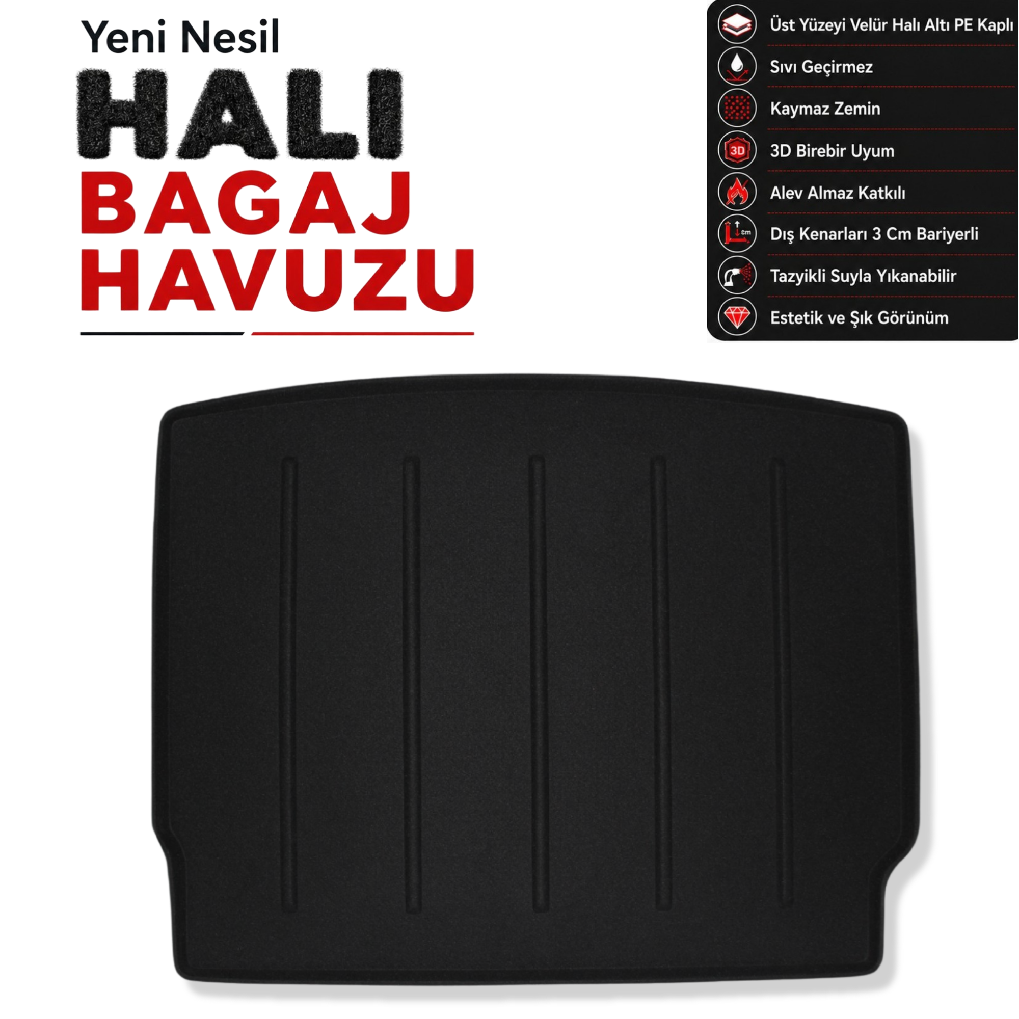 Renault Austral Halı Bagaj Havuzu (2023 ve Sonrası)