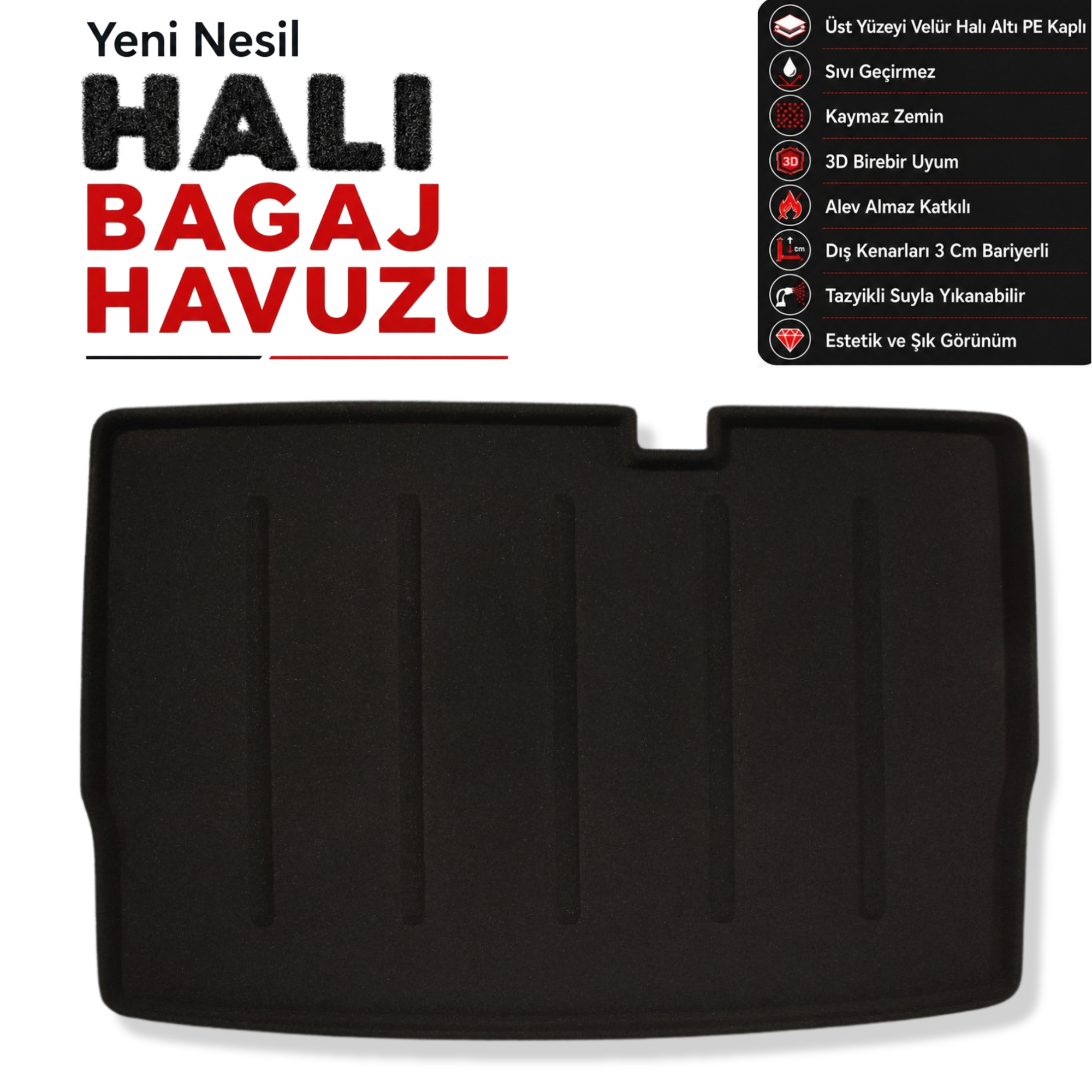 Renault 5 Halı Bagaj Havuzu (2025 Sonrası)