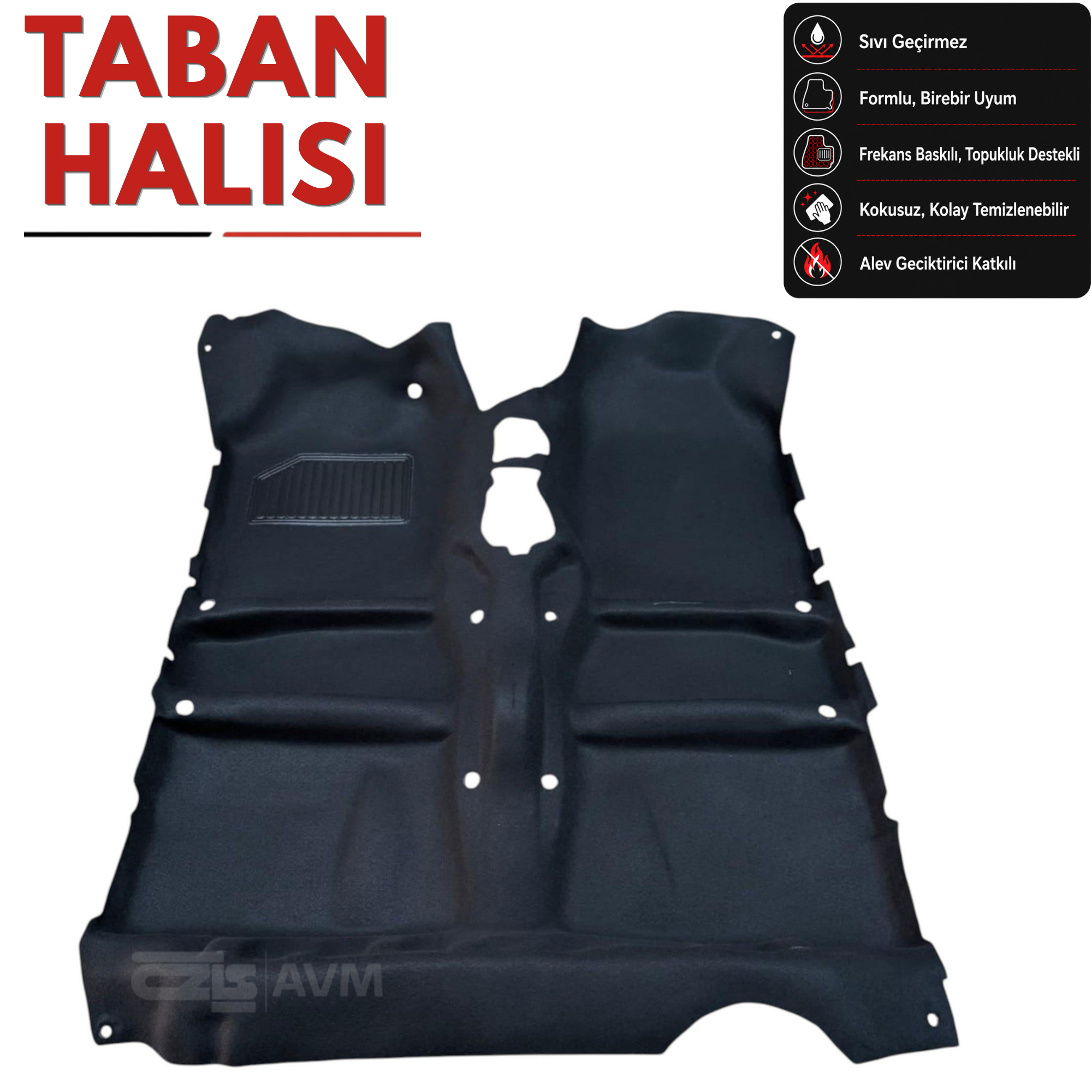 Renault Clio 2 Symbol L65 Taban Halısı (2000 - 2012 Arası)