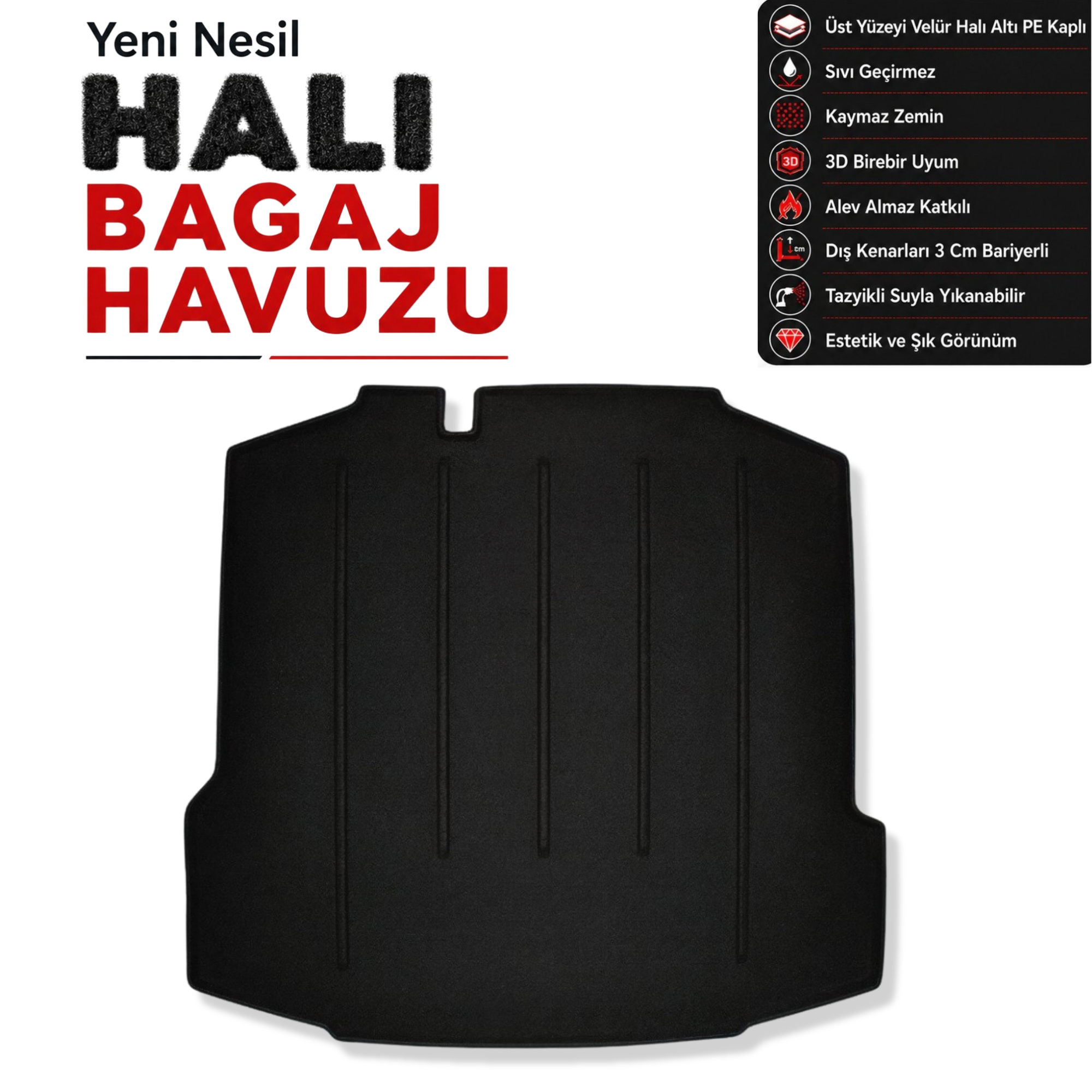 Seat Toledo Halı Bagaj Havuzu (2012 - 2018 Arası)