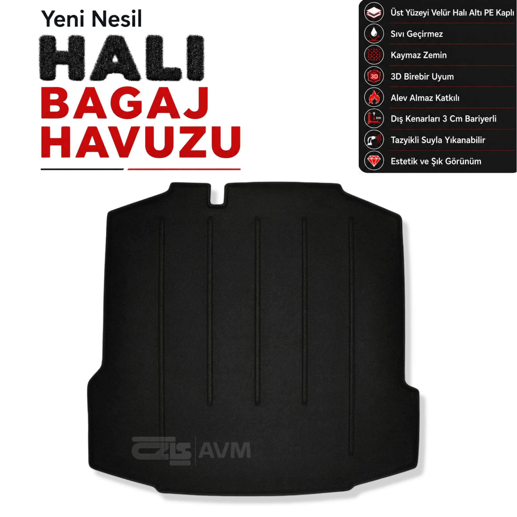Seat Toledo Halı Bagaj Havuzu (2012 - 2018 Arası)