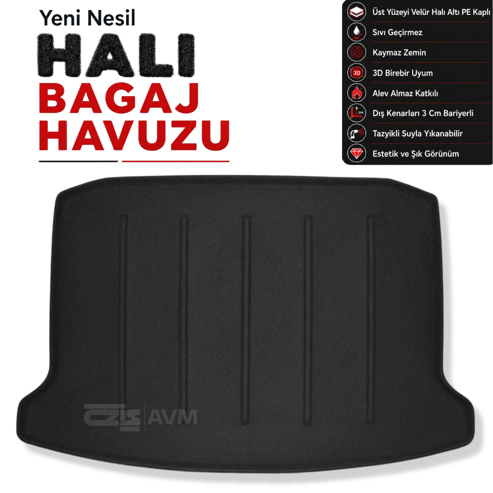 Seat Ateca Halı Bagaj Havuzu (2020 Sonrası)