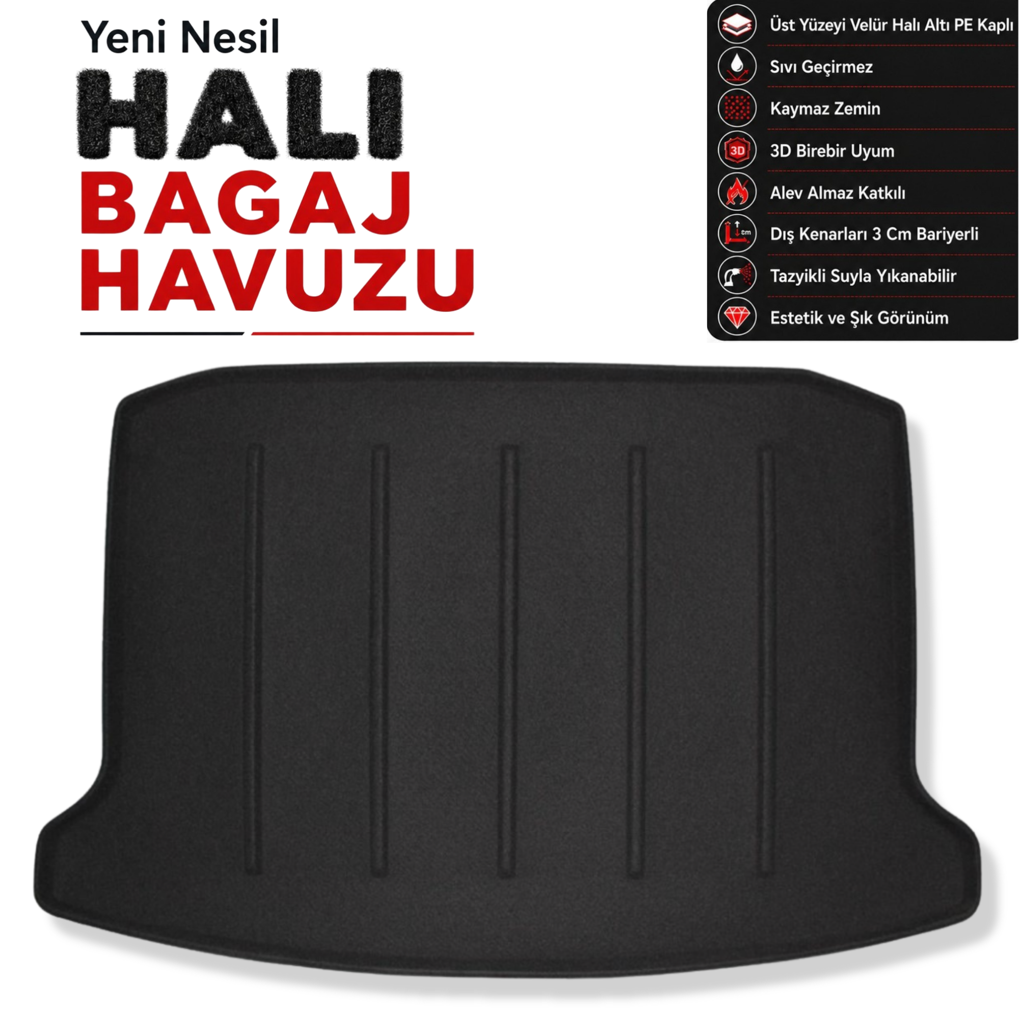 Seat Ateca Halı Bagaj Havuzu (2020 Sonrası)