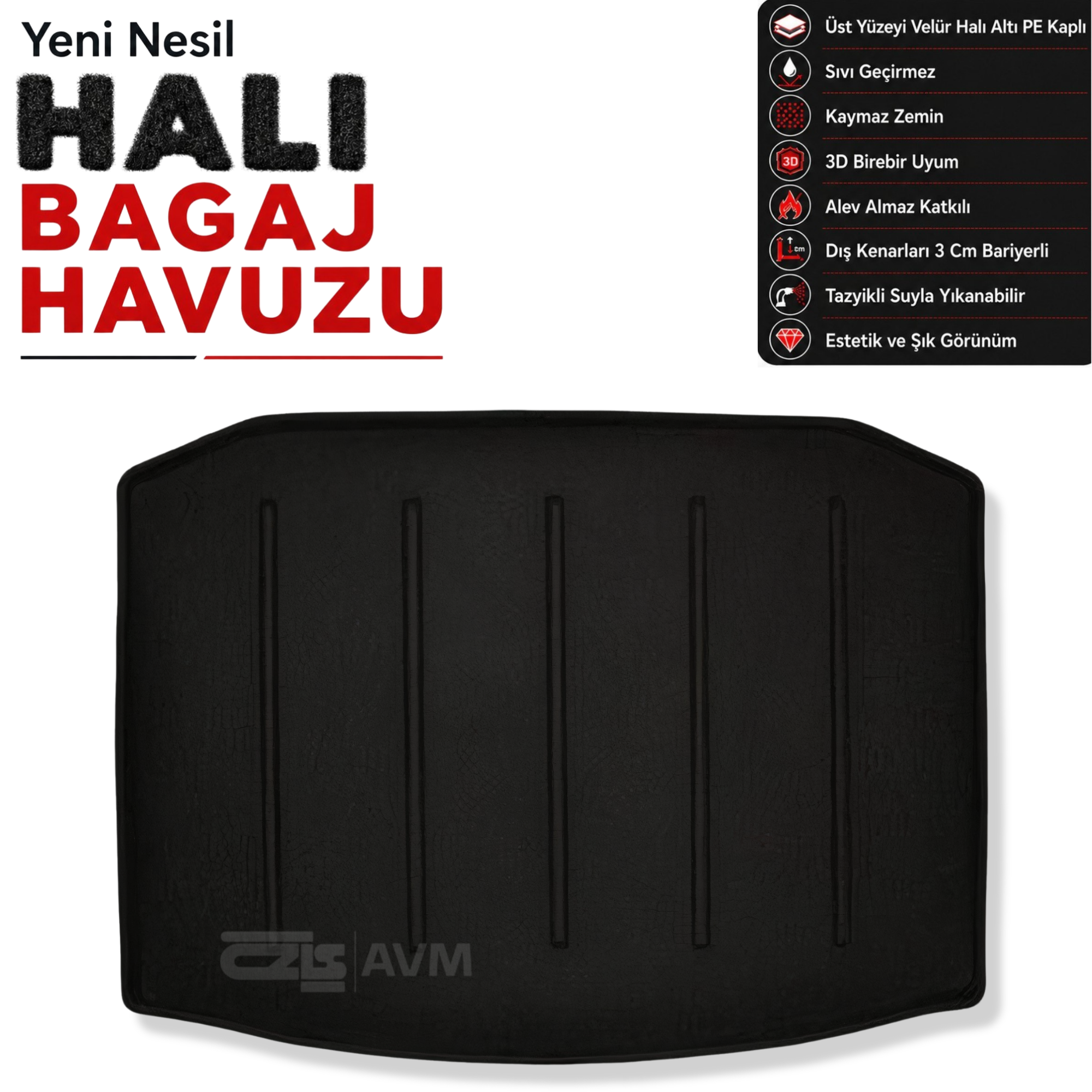 Seat Leon Halı Bagaj Havuzu (2021 - 2023 Arası)