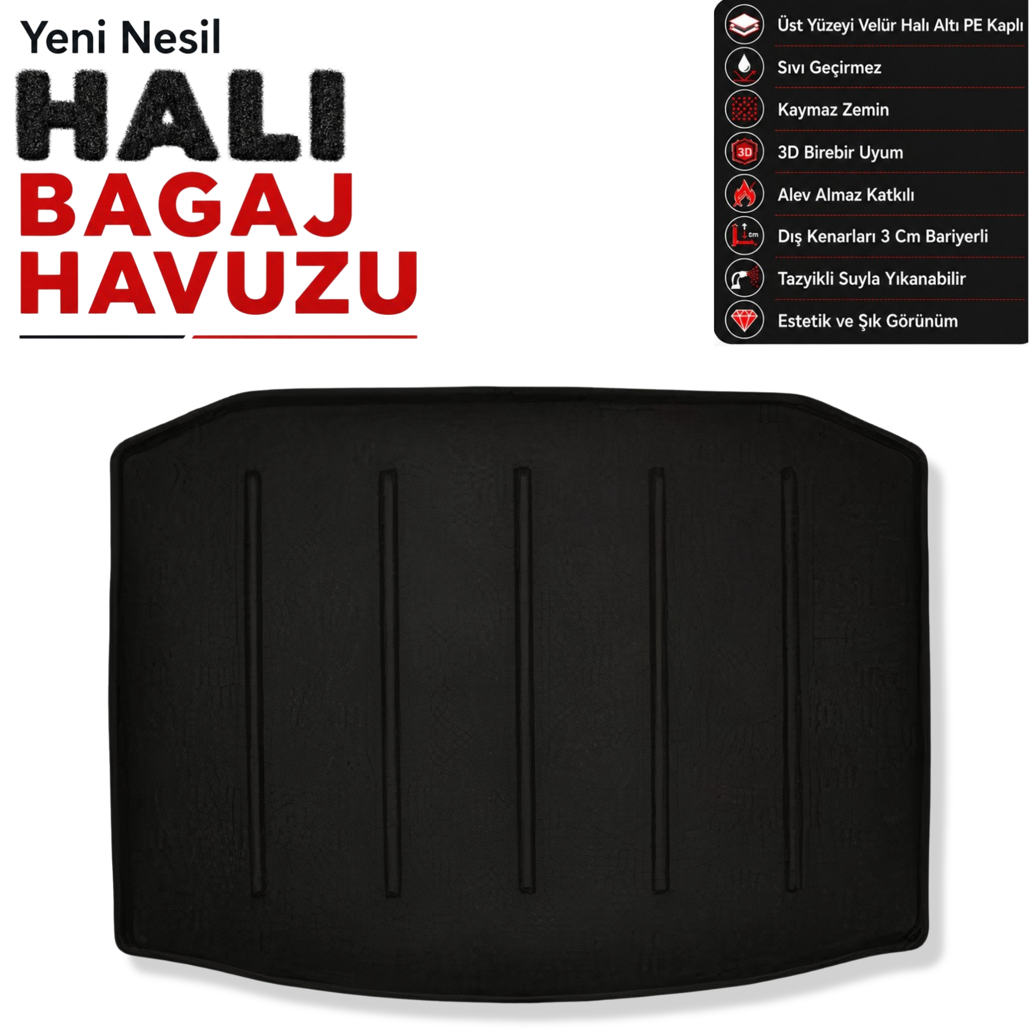 Cupra Leon Halı Bagaj Havuzu (2021 - 2023 Arası )