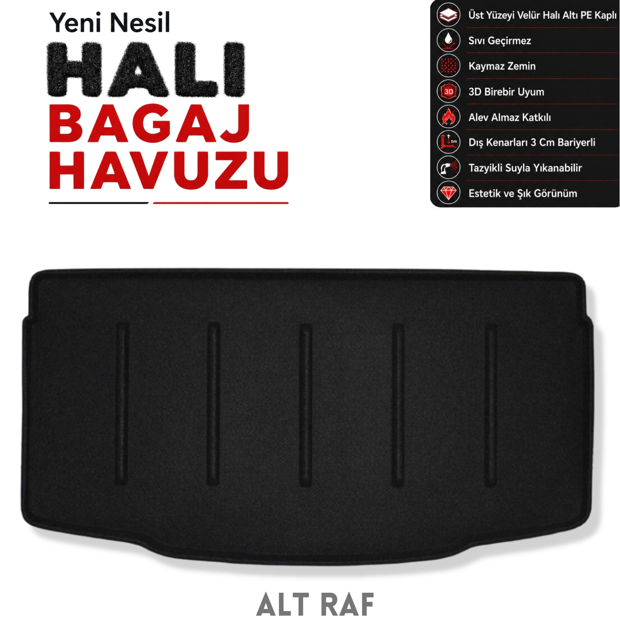 Seat ibiza Halı Bagaj Havuzu (2026 ve Sonrası)