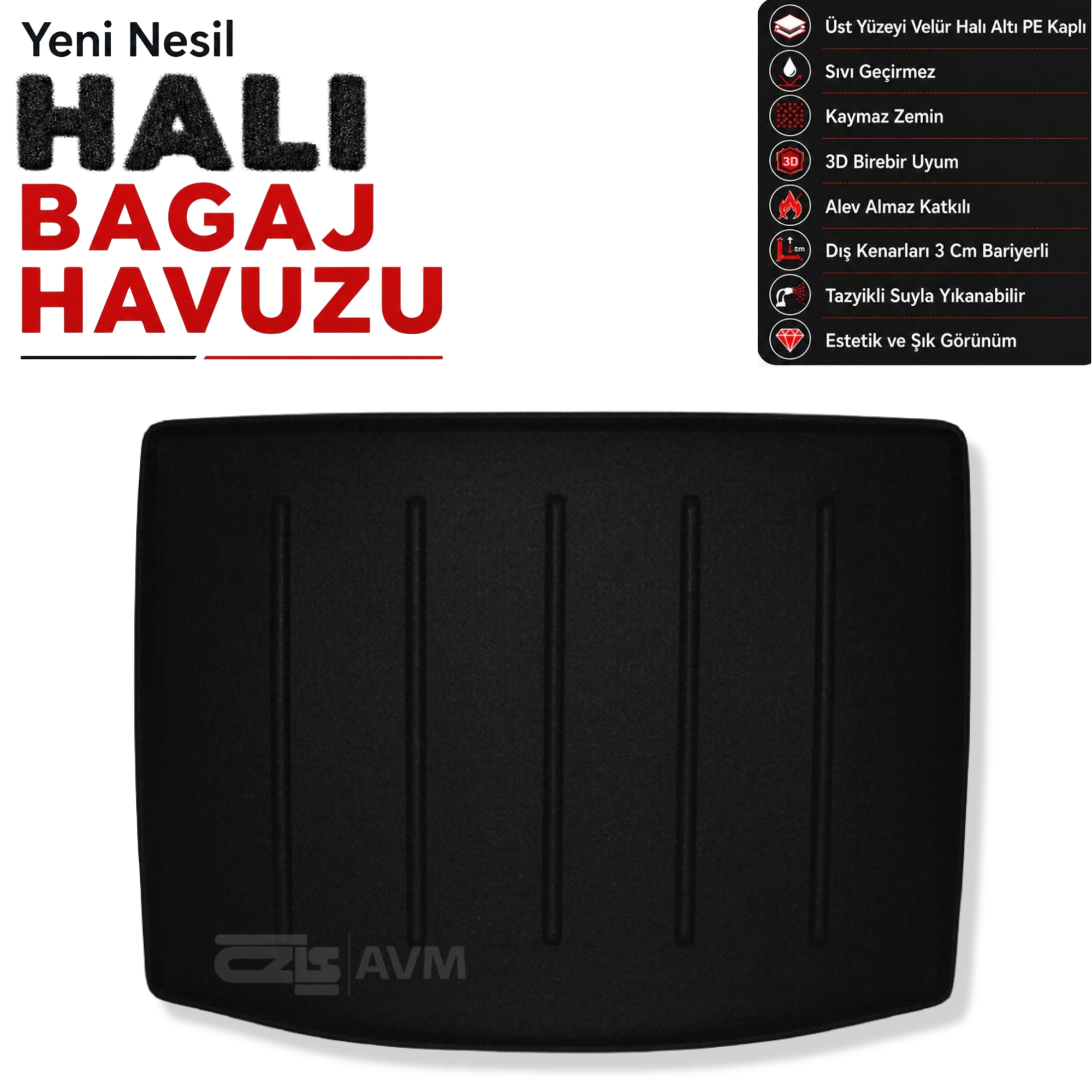 Cupra Leon Halı Bagaj Havuzu (2024 Sonrası)