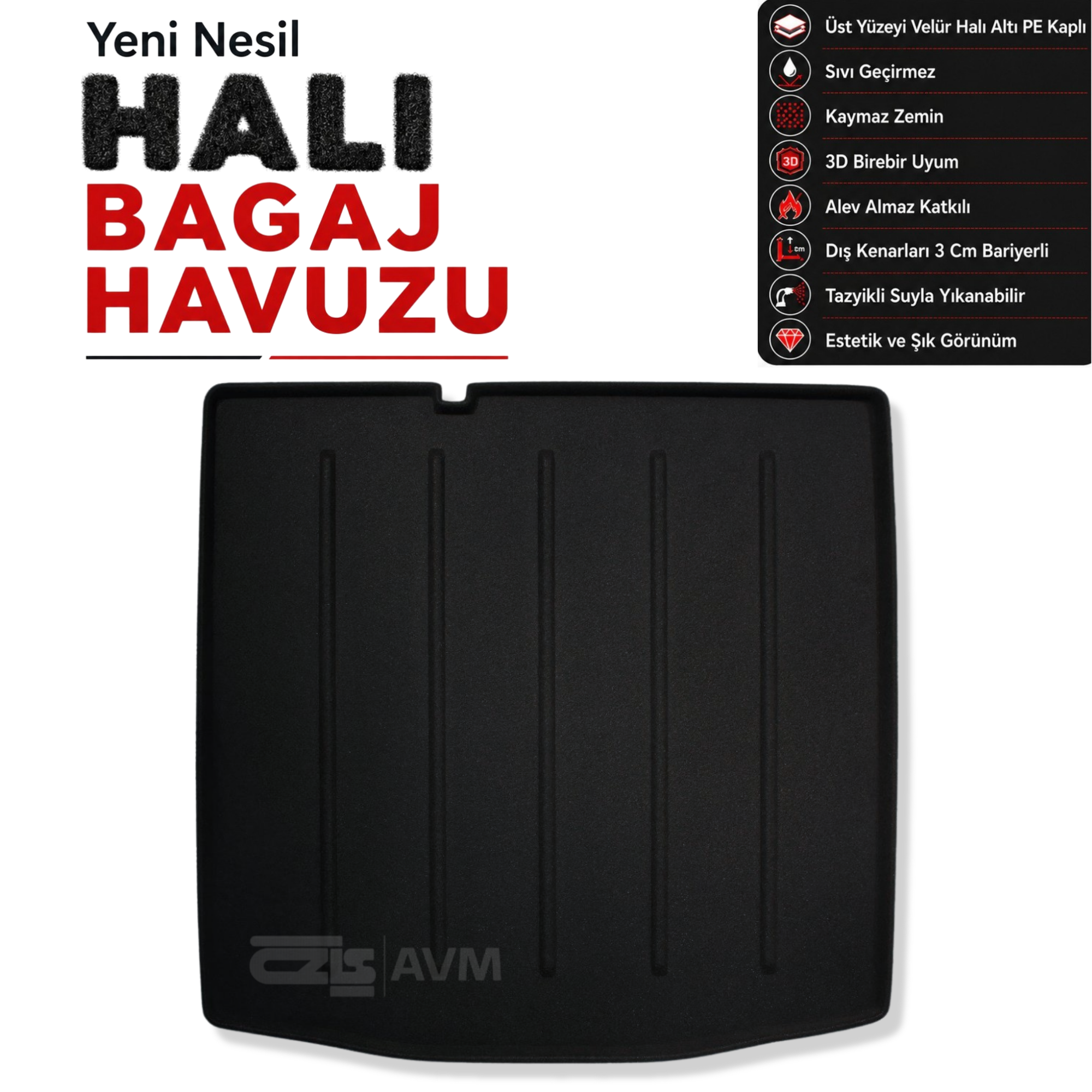 Skoda Enyaq Halı Bagaj Havuzu (2025 Sonrası)