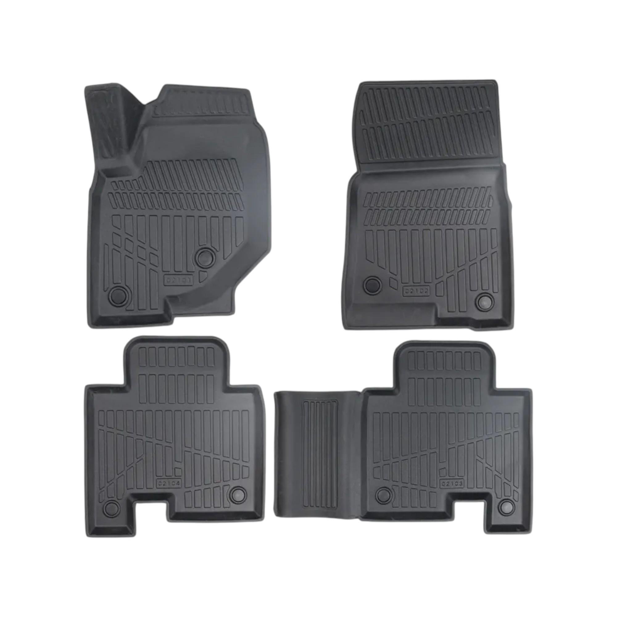 SsangYong Musso Grand 2018 Sonrası 3D Havuzlu Paspas