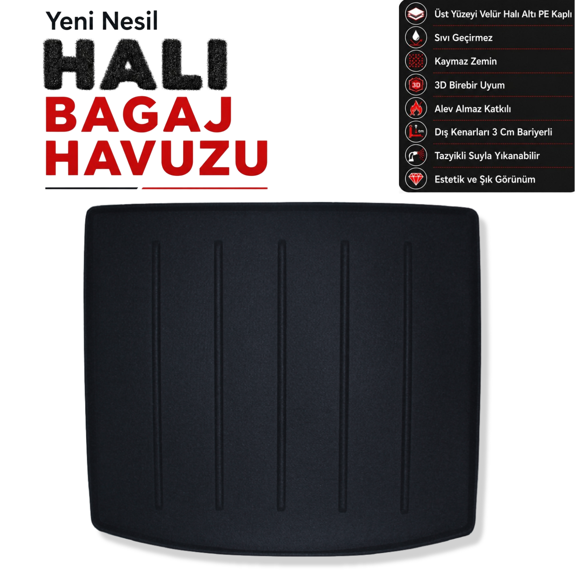 SsangYong Torres EVX Halı Bagaj Havuzu (2023 Sonrası)