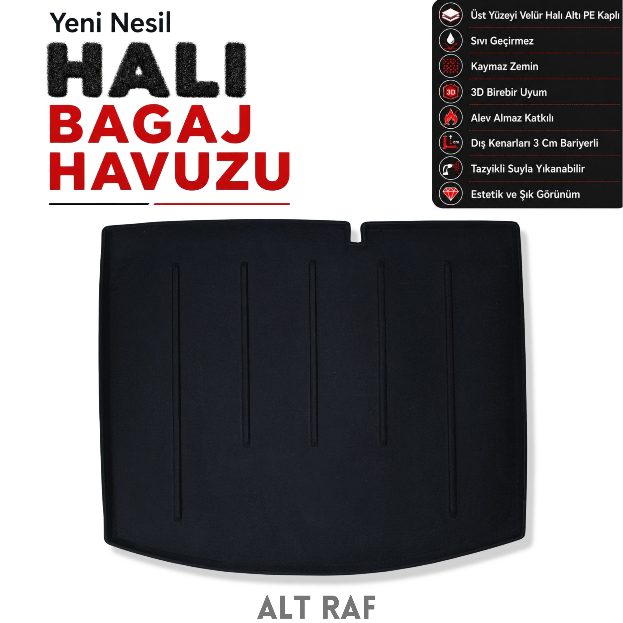Suzuki S - Cross Halı Bagaj Havuzu (2014 - 2021 Arası)
