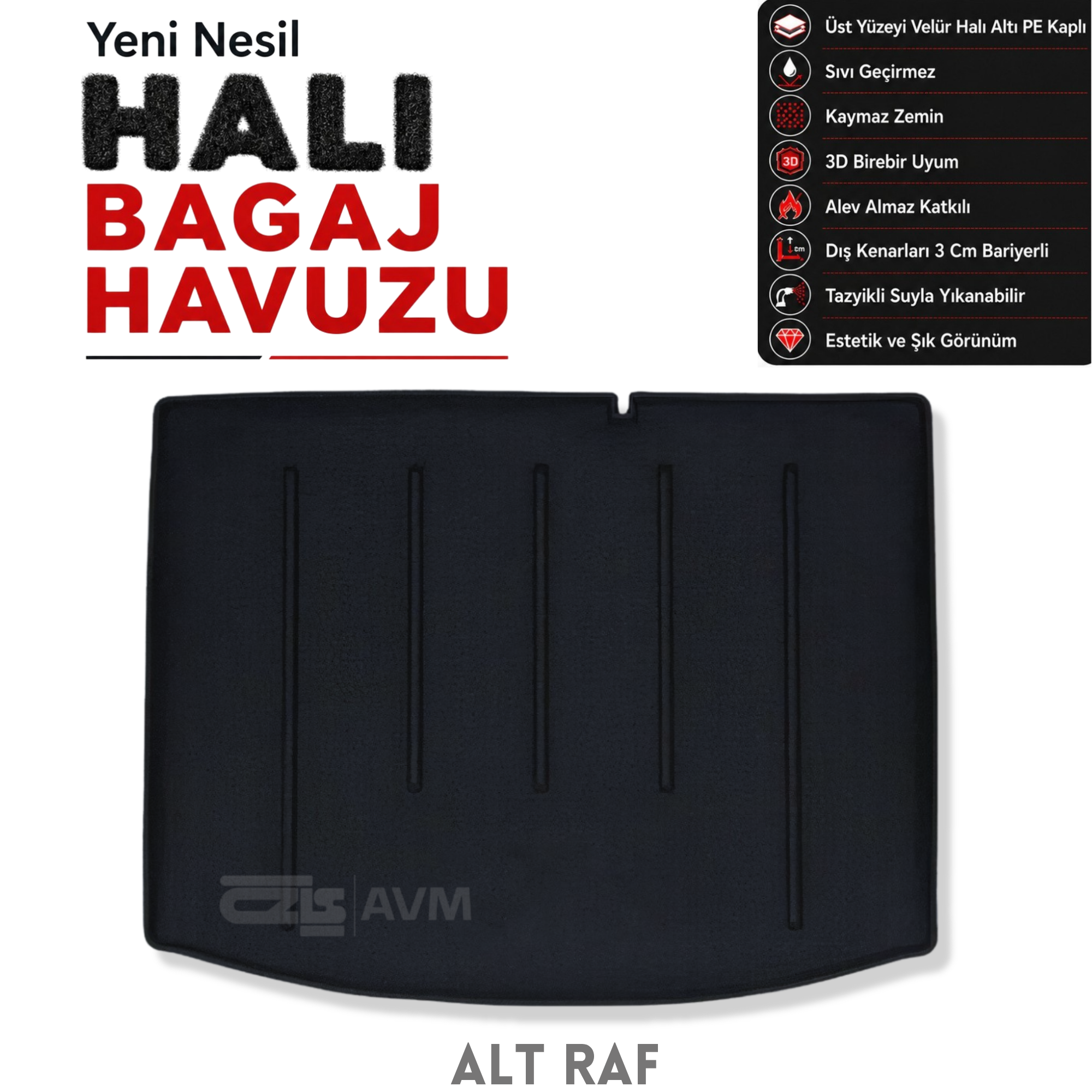Suzuki Vitara Halı Bagaj Havuzu (2015  - 2024 Arası)