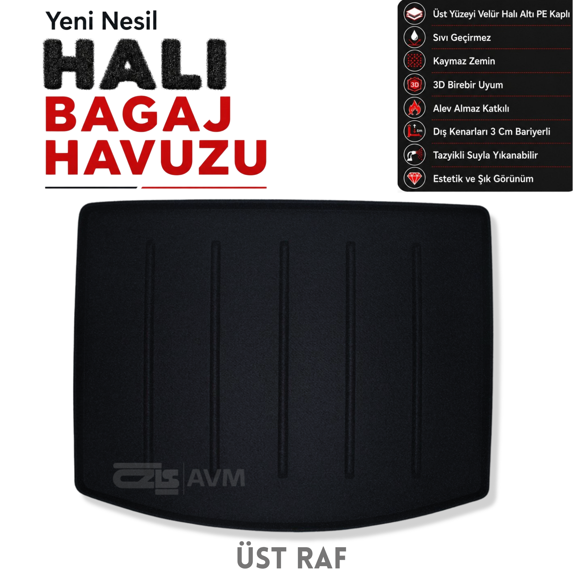 Suzuki S-Cross Halı Bagaj Havuzu (2025 Sonrası)