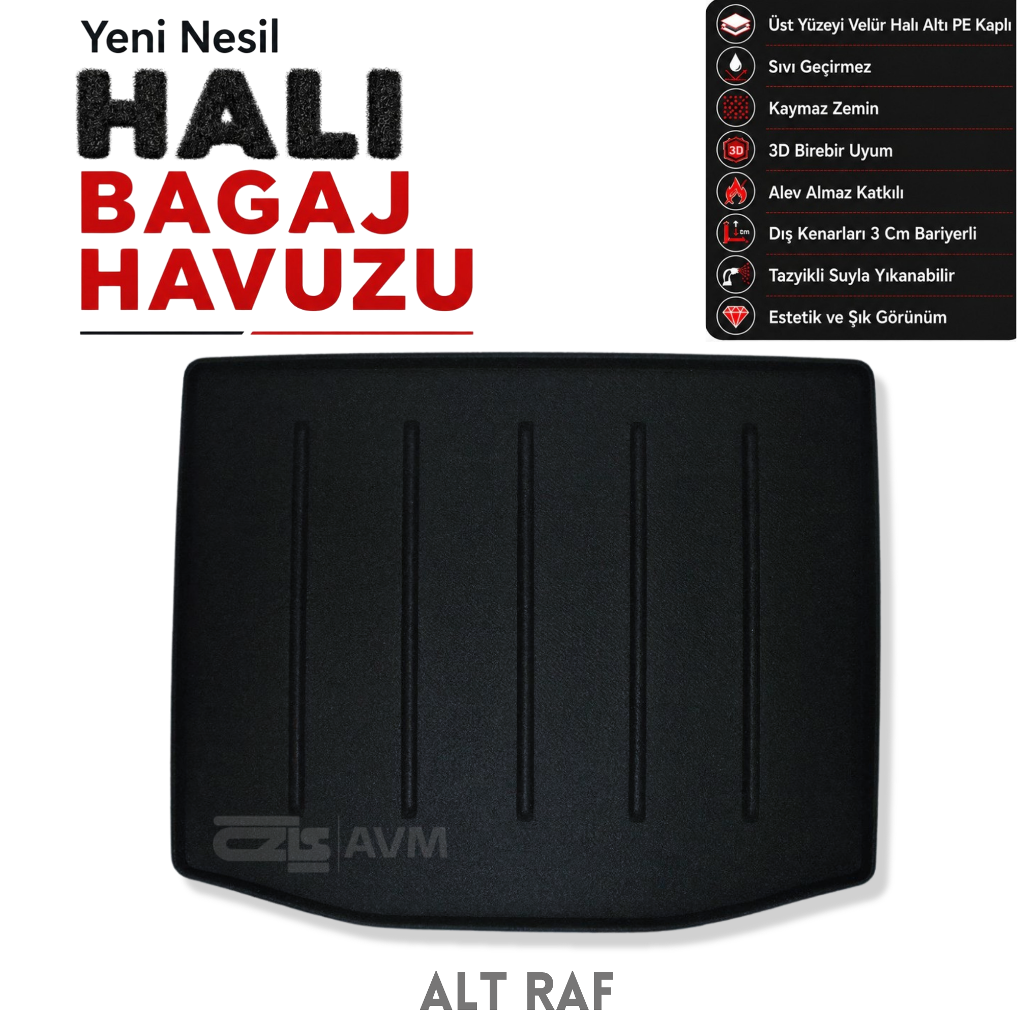 Suzuki S-Cross Halı Bagaj Havuzu (2025 Sonrası)