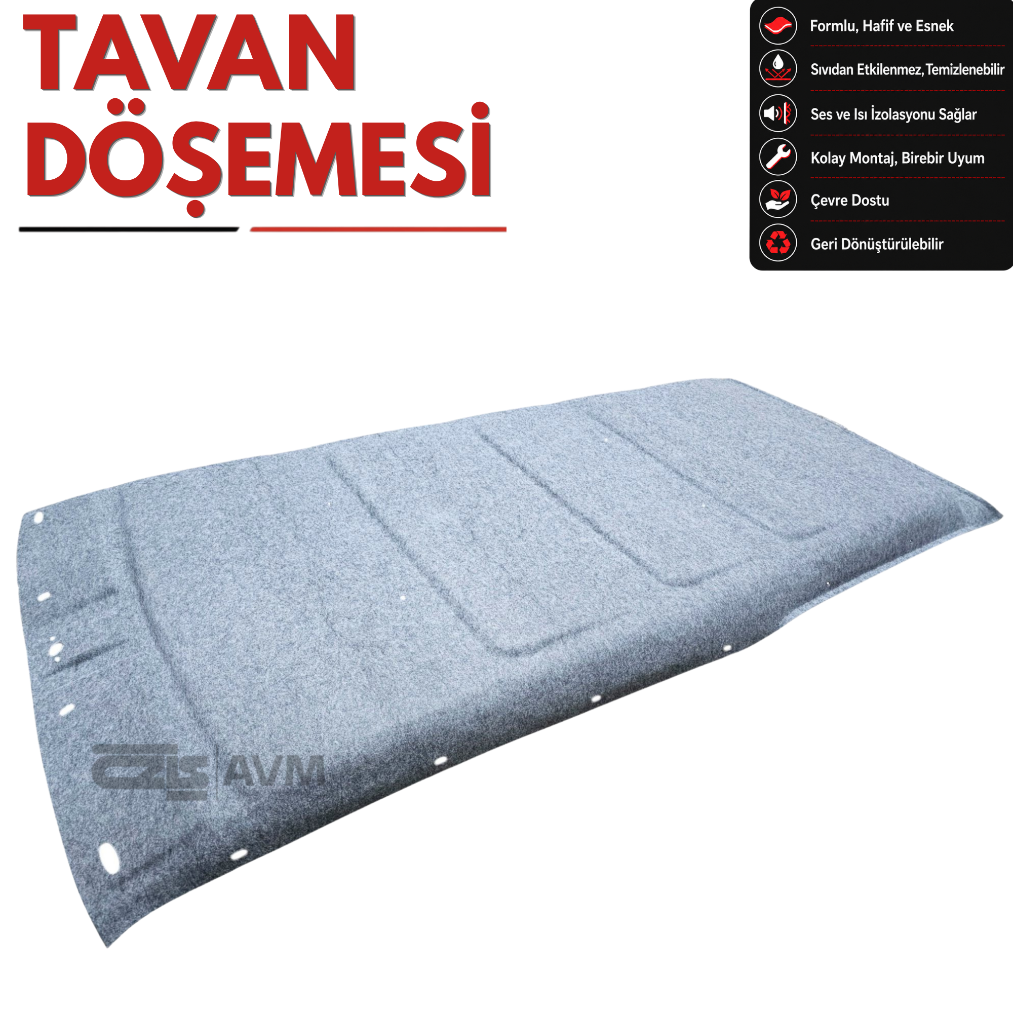 Fiat 131 Kartal Monoblok Tavan Döşemesi (1981 - 1990 Arası)