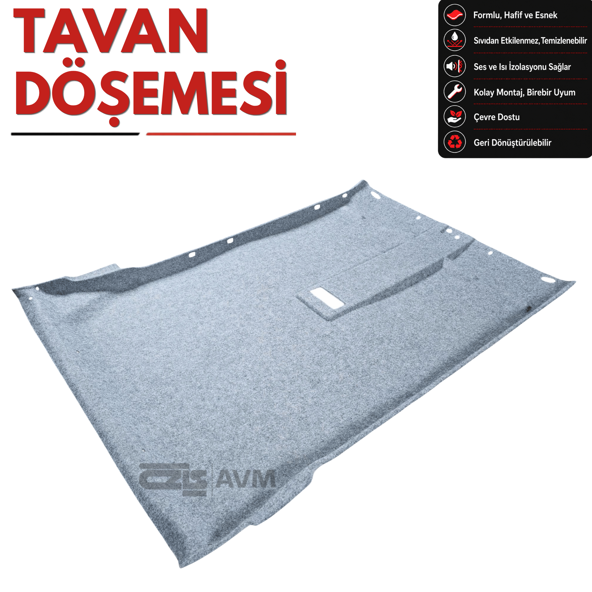 Fiat Uno Monoblok Tavan Döşemesi (1983 - 1995 Arası)
