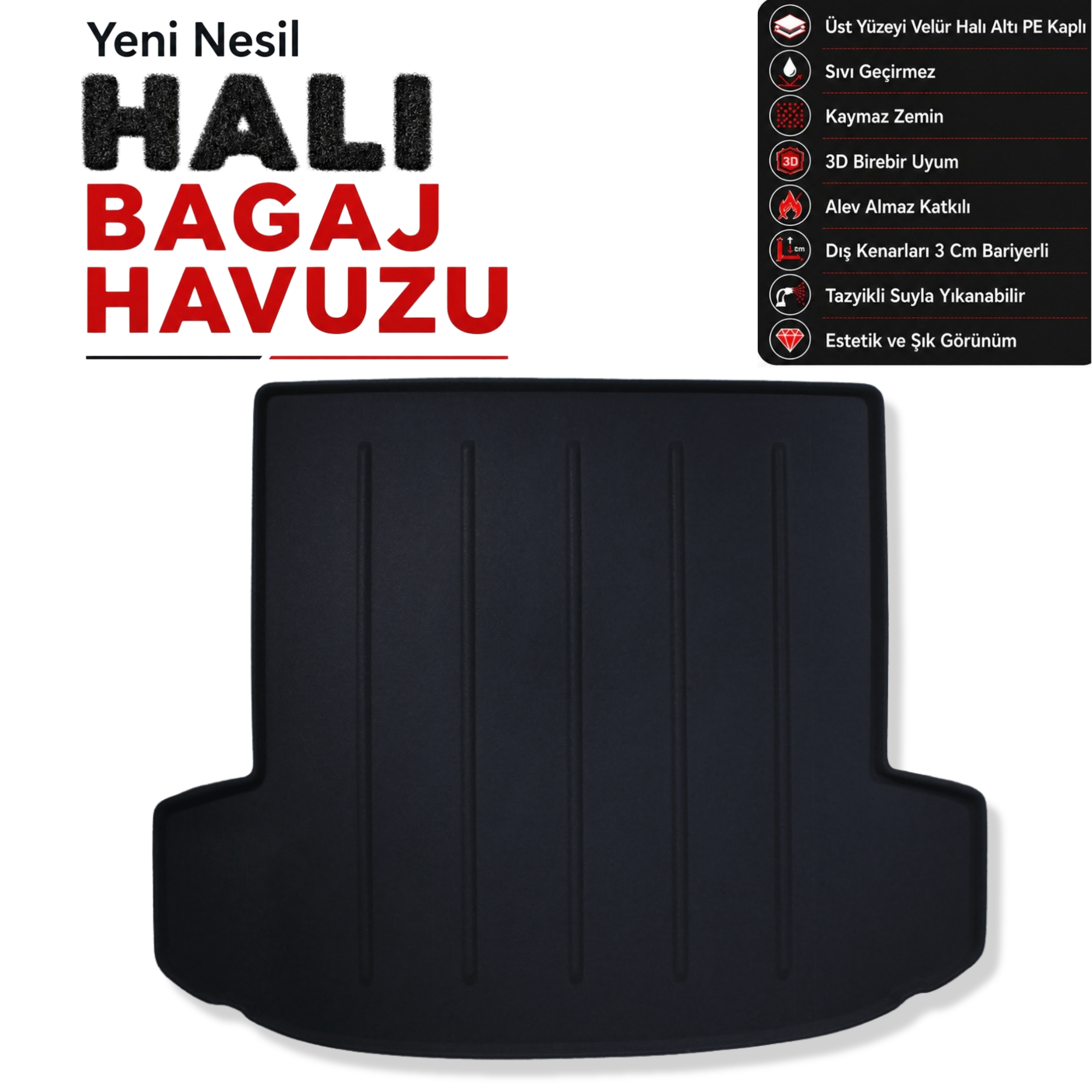 Togg T10F Halı Bagaj Havuzu (2025 Sonrası)