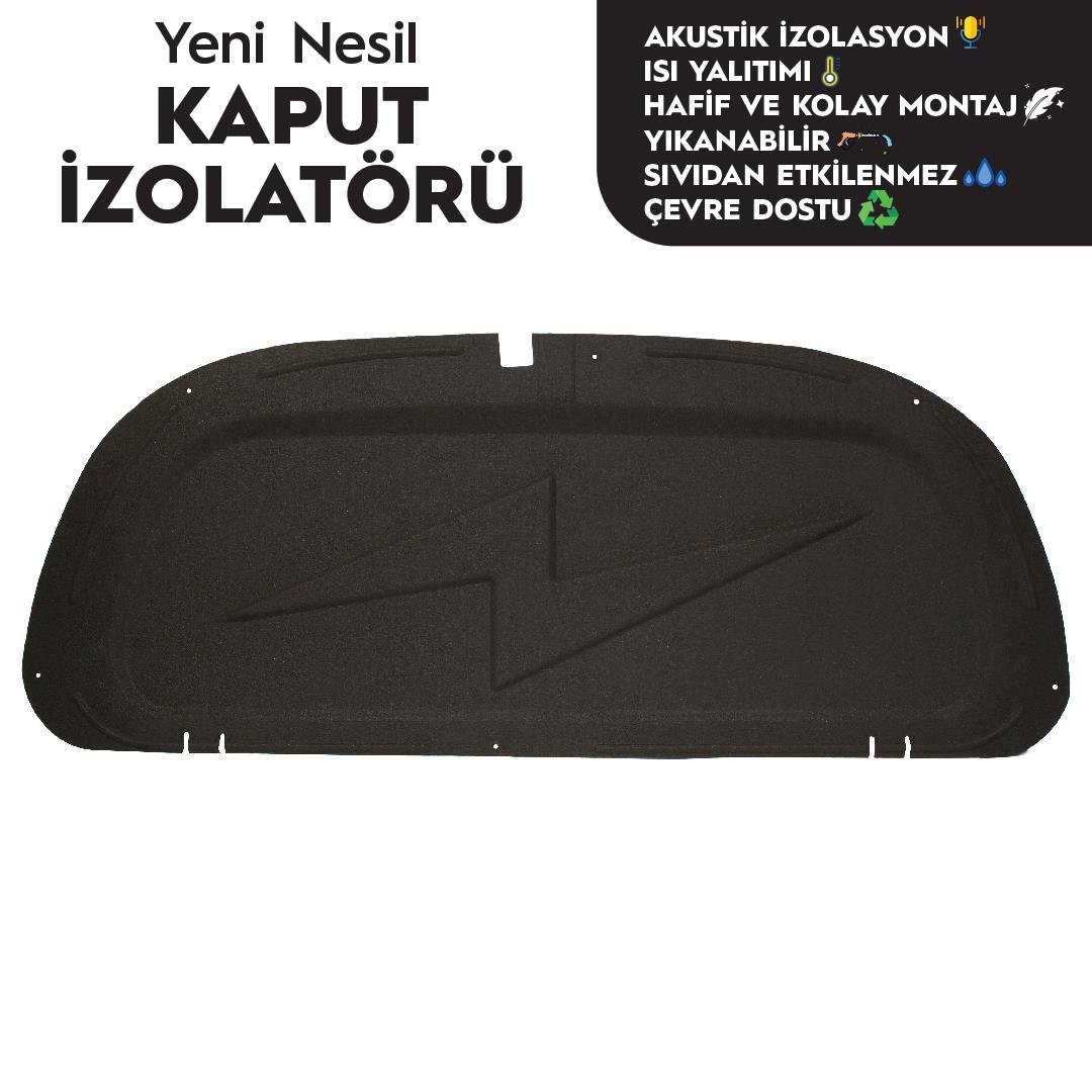 Toyota Corolla Sedan Kaput İzolatörü (2020 Kasım Sonrası)