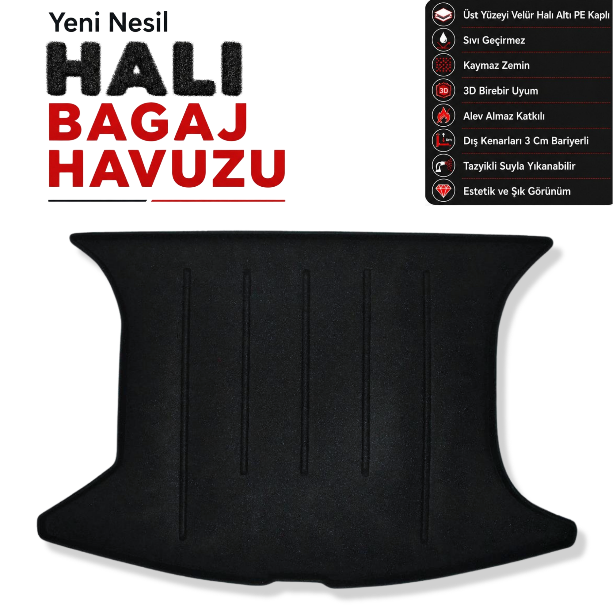 Toyota Verso Halı Bagaj Havuzu (2009 - 2018 Arası)