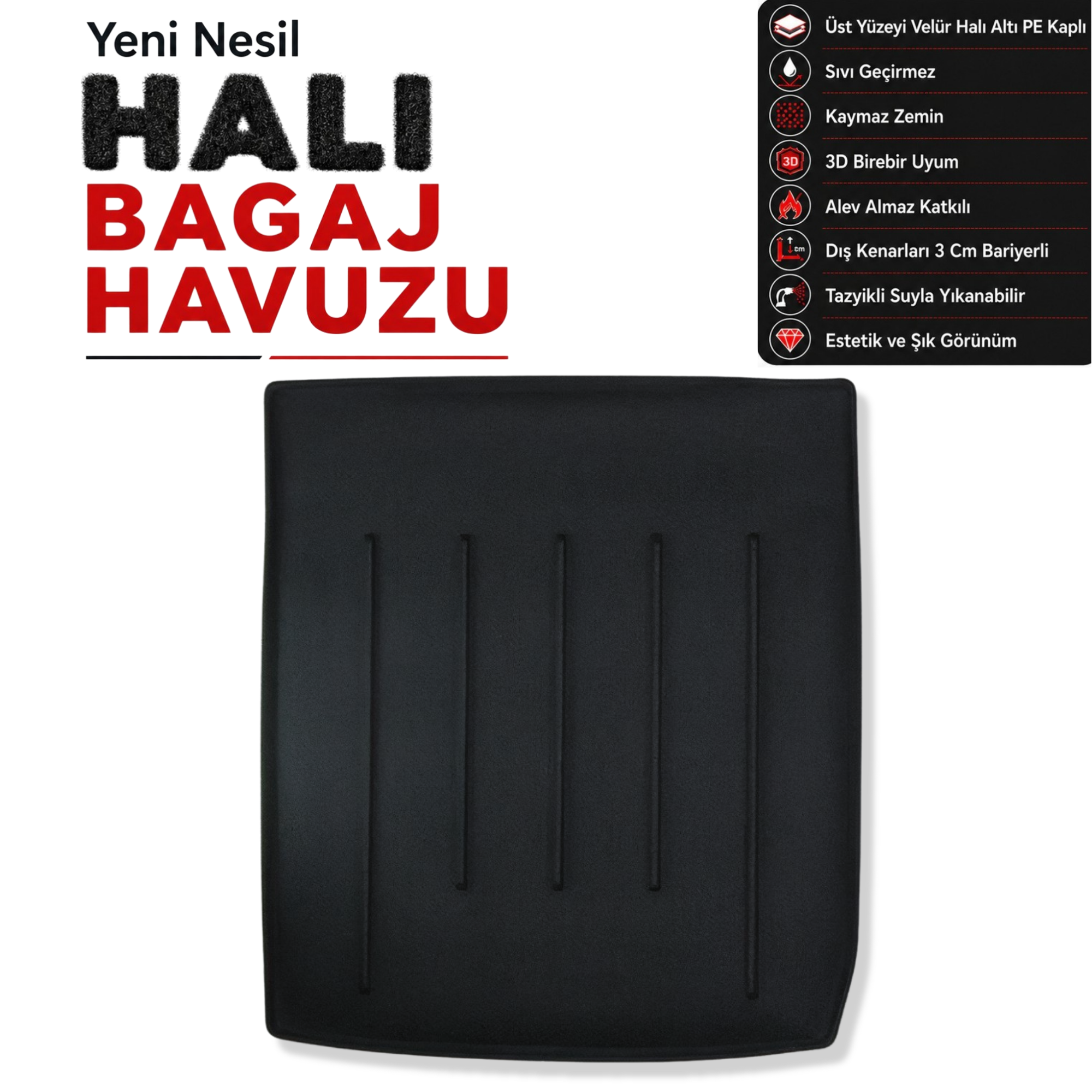 Volvo S90 Halı Bagaj Havuzu (2016 - 2023 Arası)