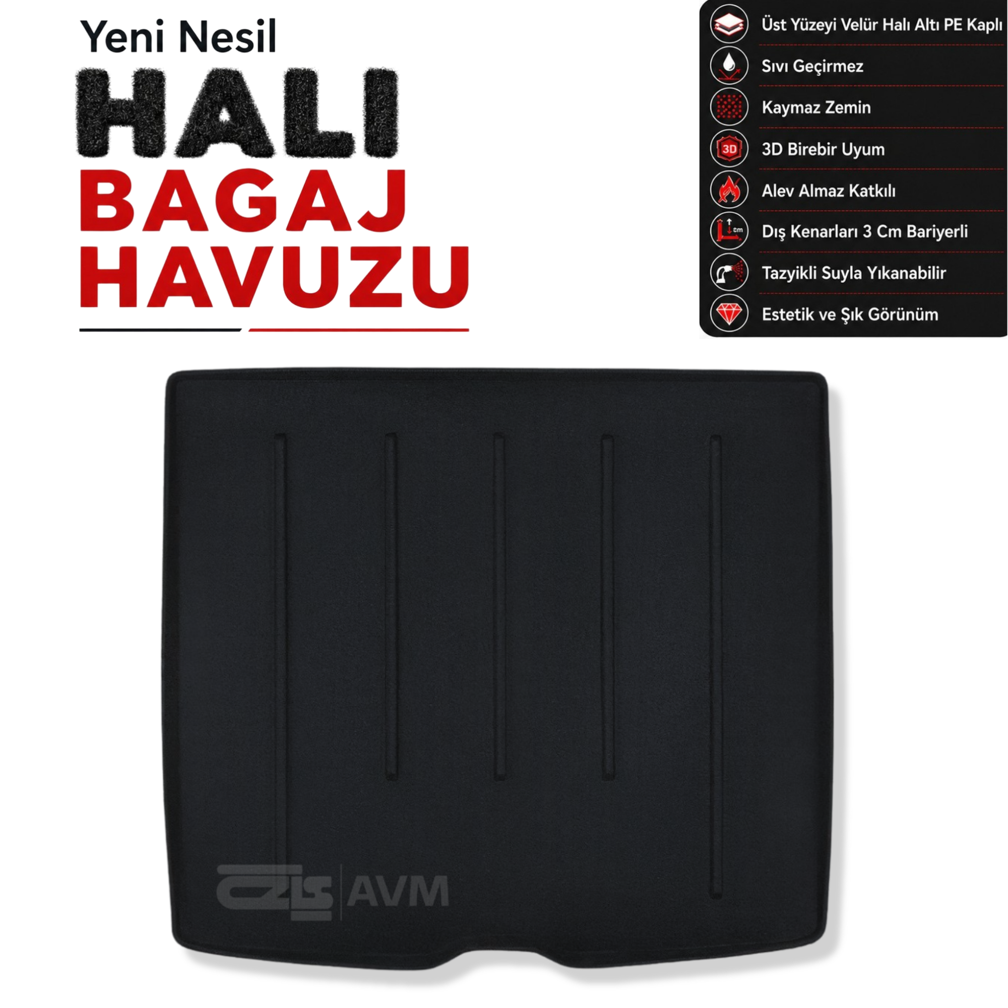 Volvo EX40 Halı Bagaj Havuzu (2023 Sonrası)
