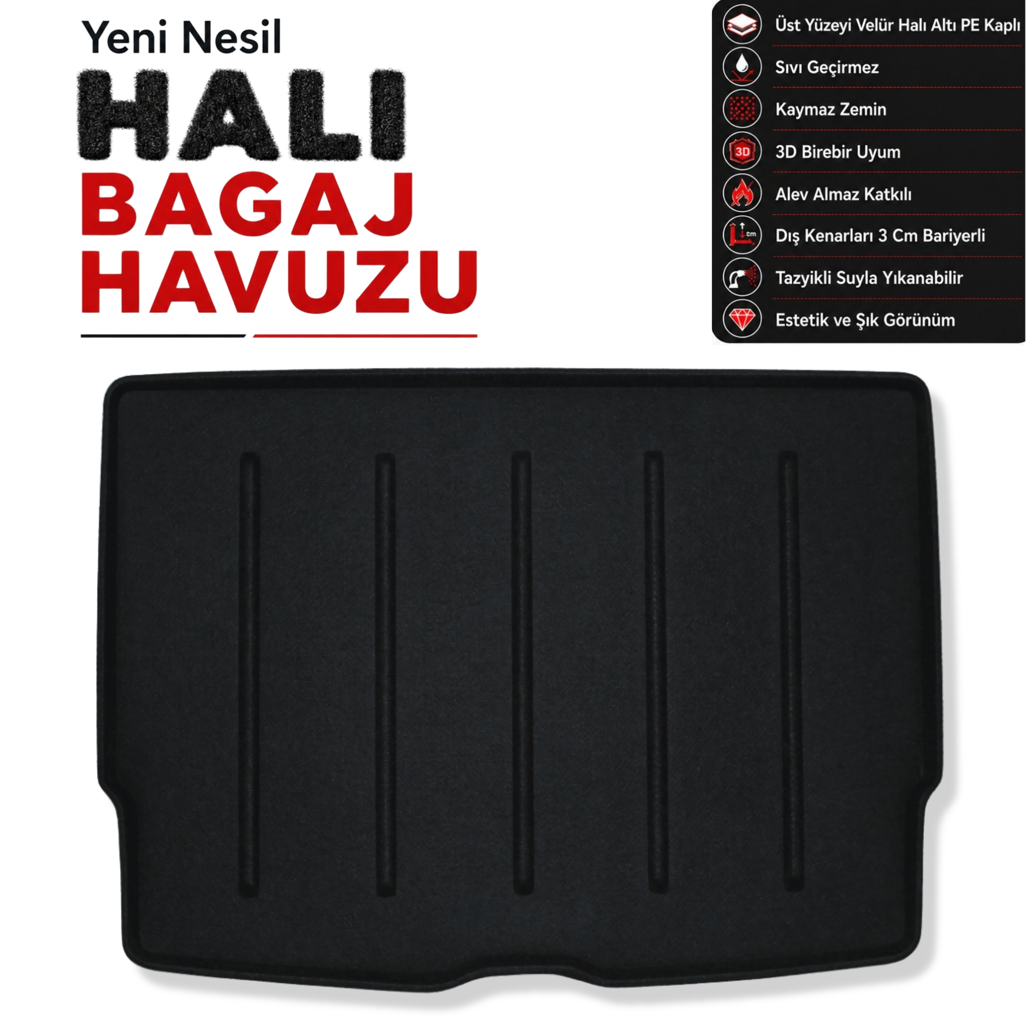 Volvo EX30 Halı Bagaj Havuzu (2025 Sonrası)