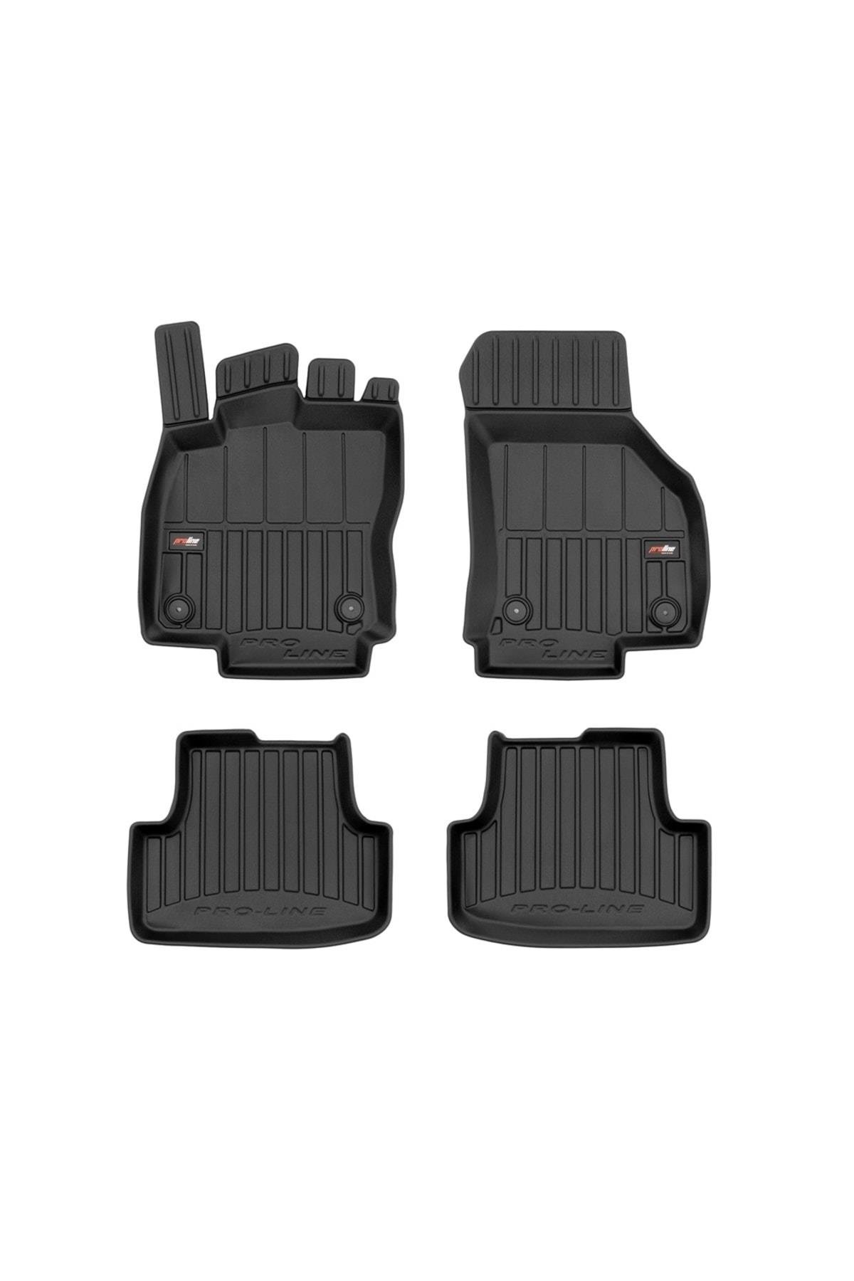 Volkswagen Golf VIII Yarı hibrit hariç 2019+ Sonrası Uyumulu Havuzlu Paspas