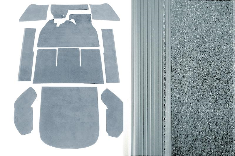 VW 1303 TABAN HALISI 10 PARÇA GRİ 1973 - 1975