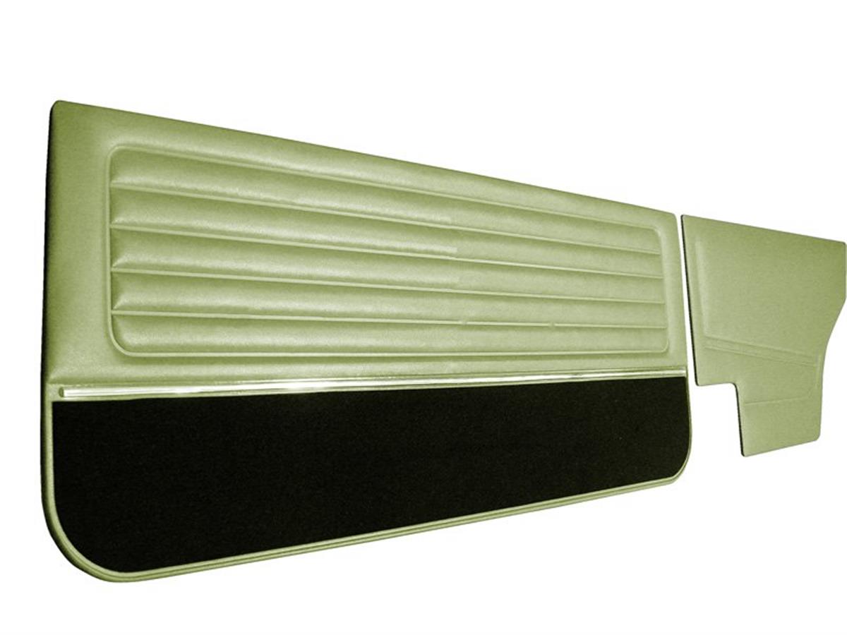 VW GOLF 1 COUPE KAPI İÇ PAN HALI+NİKEL 4 PRÇ KREM