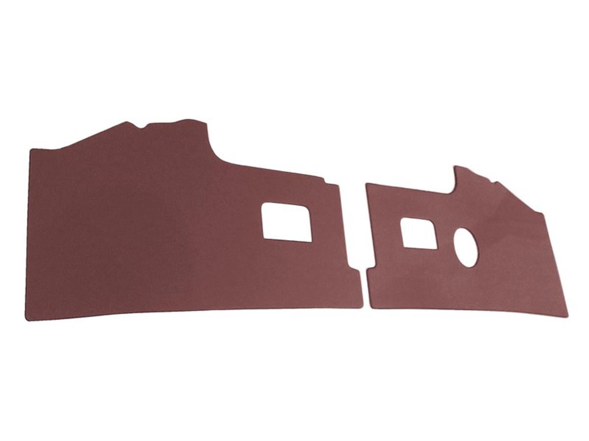 VW TRANS T2 68-79 KOMBİ ÖN İÇ GÖĞÜS PANEL 2P BORDO