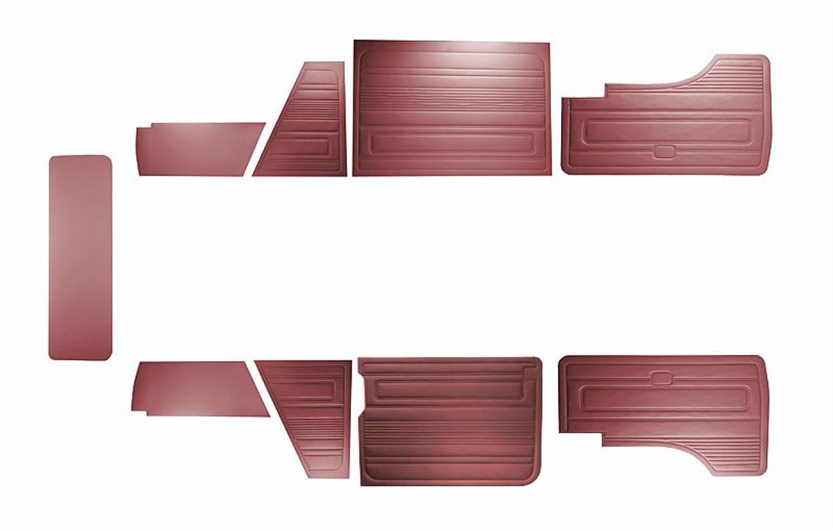 VW TRANSP. T3 85-92 KAPI PANL.DÜZ 9 PRÇ BORDO O.B.