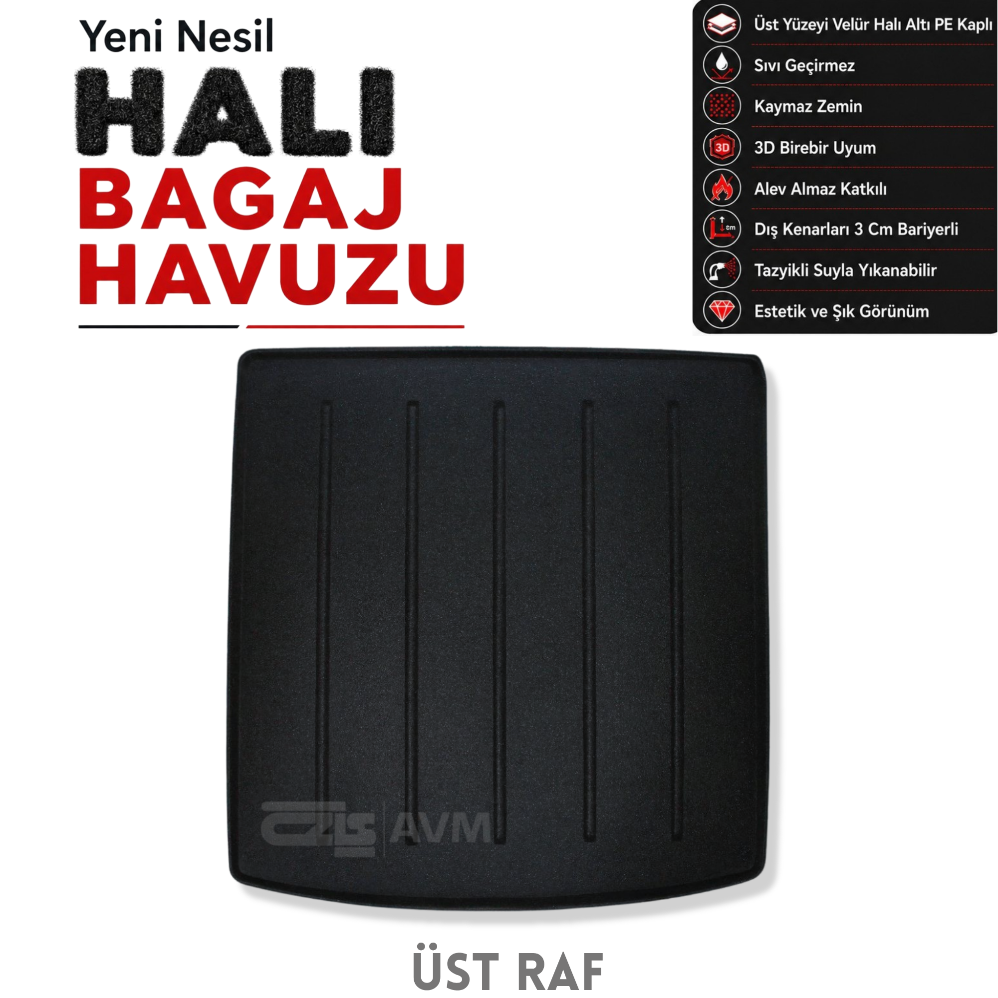 Volkswagen ID.7 Halı Bagaj Havuzu (2023 Sonrası)