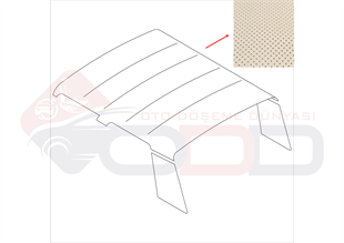 131 DOĞAN-ŞAHİN 4 DİKİŞLİ TAVAN DÖŞEMESİ (VİNLEKS)